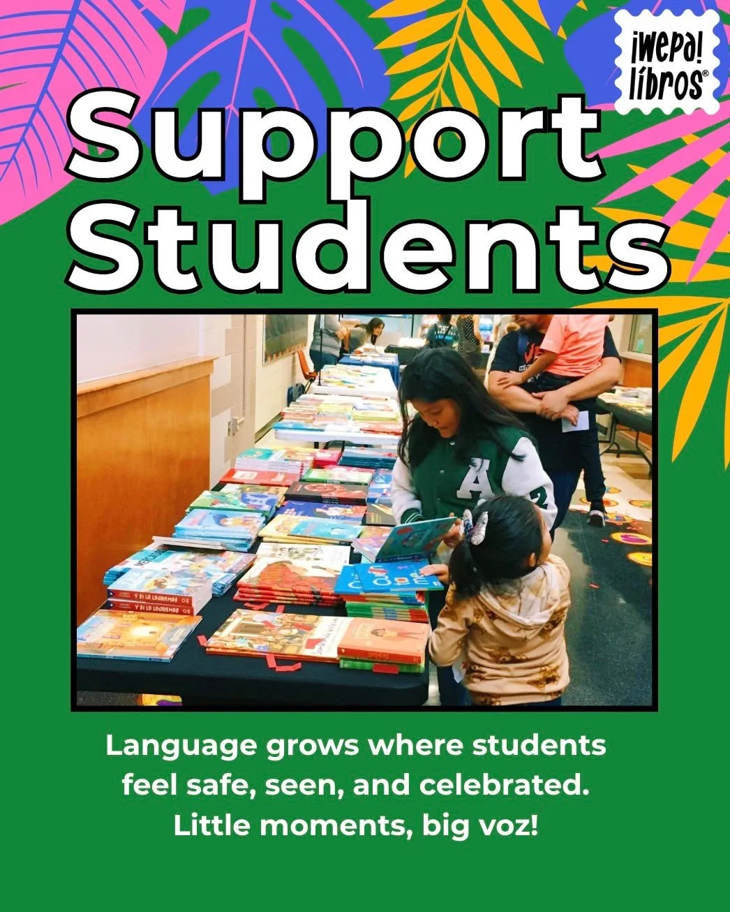 🌟 Thursday Tip #3: Create Low-Pressure Talk Moments

Try:
&bull; Turn-and-talks with sentence frames
&bull; Whisper reads for confidence-building practice
&bull; Partner retells using pictures and gestures

WEPA Reminder: When the pressure is low, p