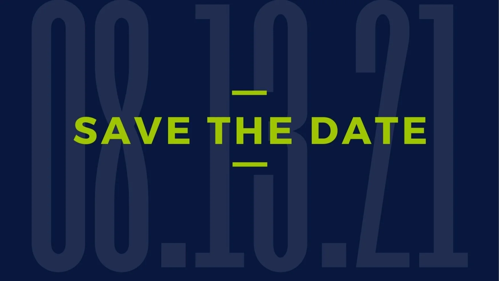 Save the Date - Volunteer Appreciation Event