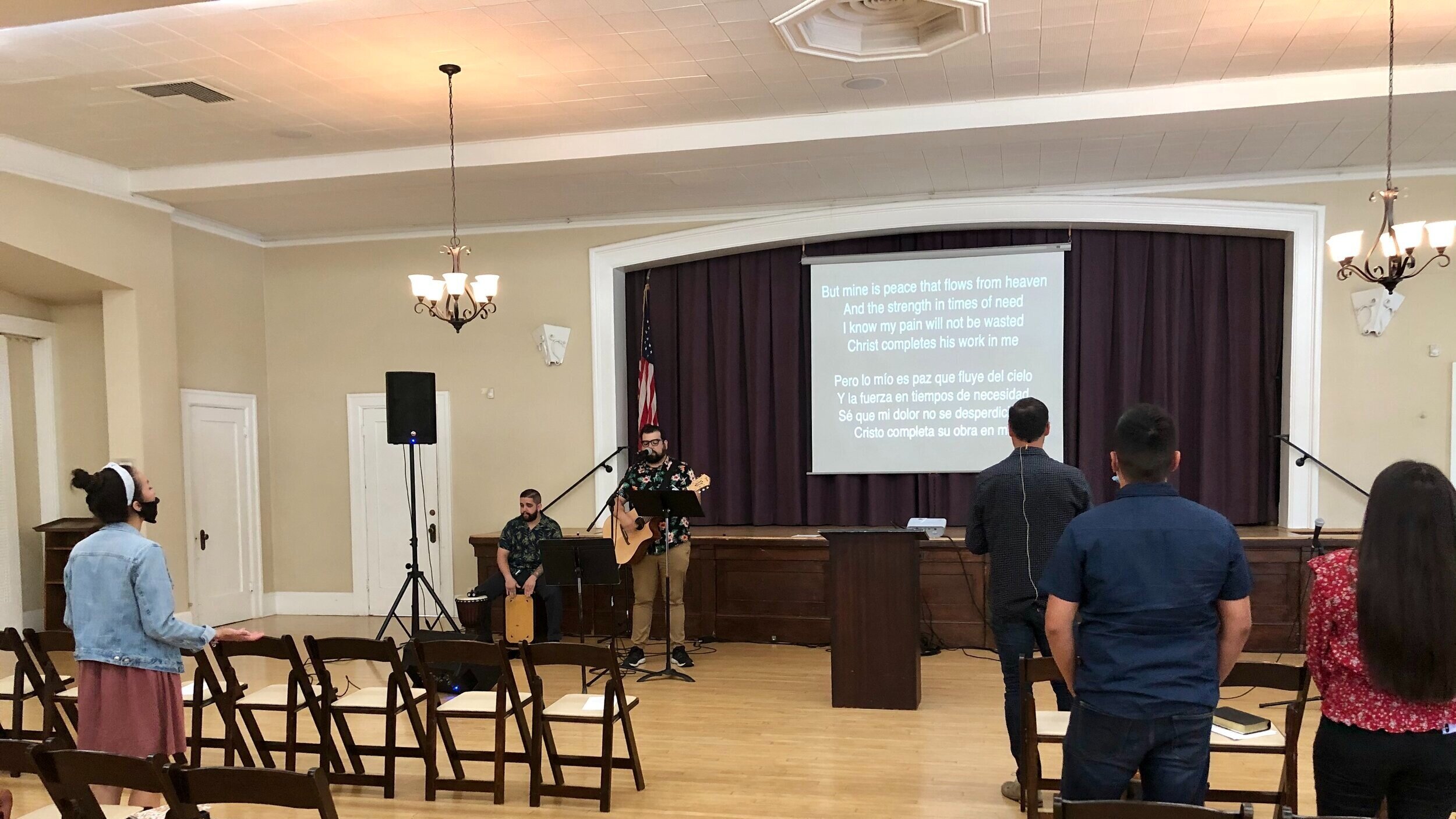 We're Moving Back Indoors Next Sunday