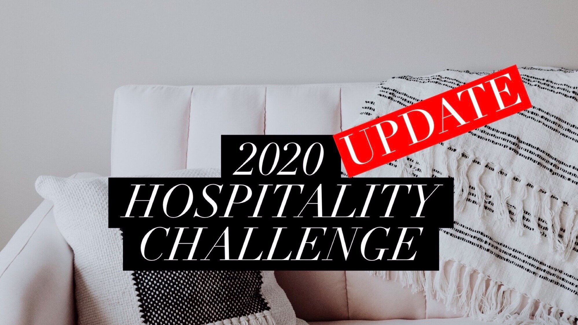 Hospitality Challenge - COVID-19 Update