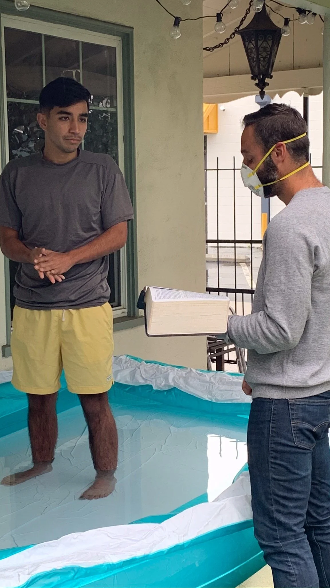 Our First Livestream Baptism 