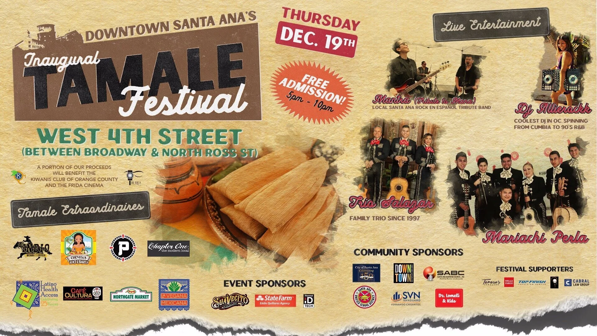 DTSA's Inaugural Tamale Festival this Thursday 