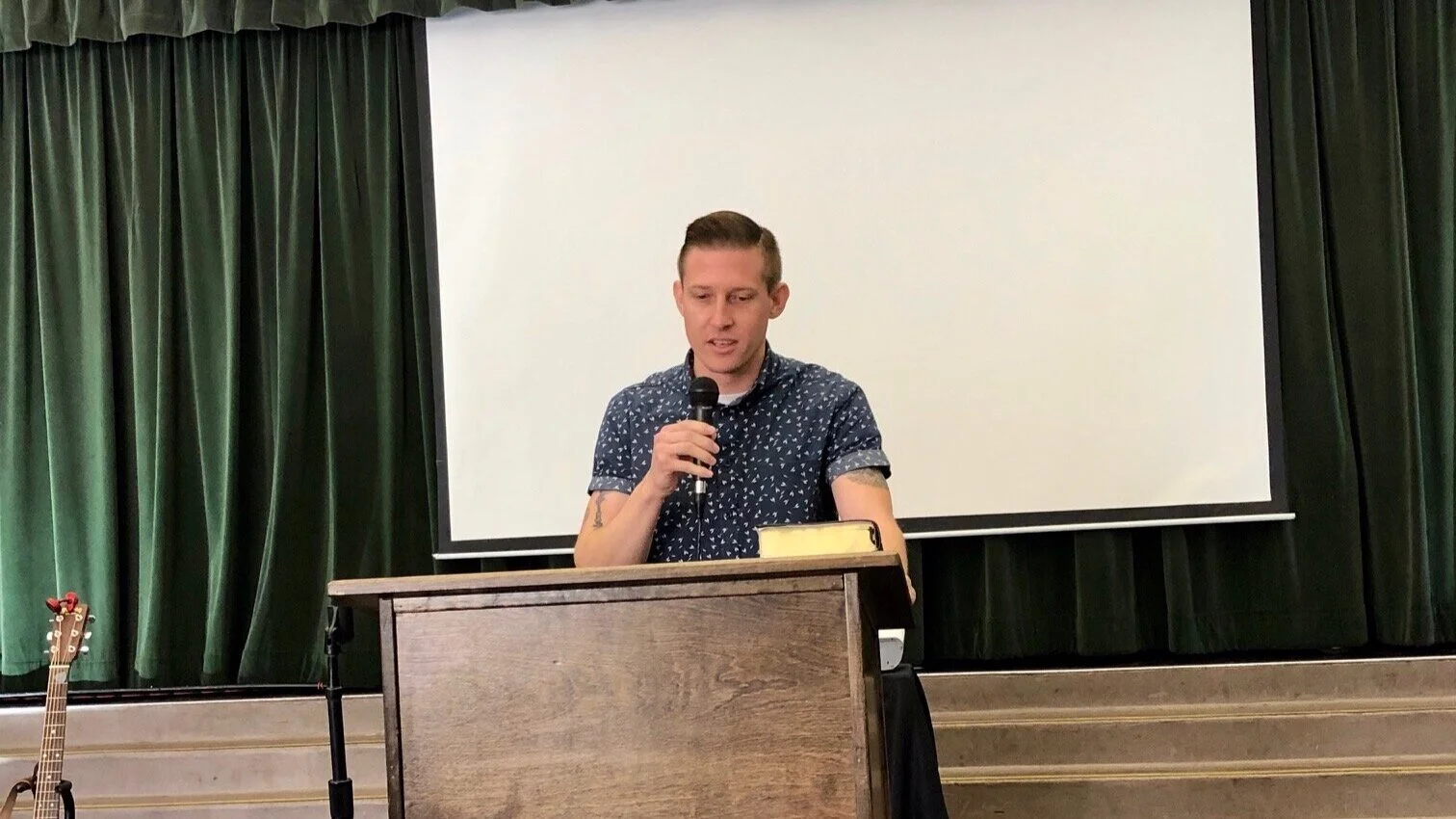 "Here On Sunday Morning Is The Best Place I Can Be"