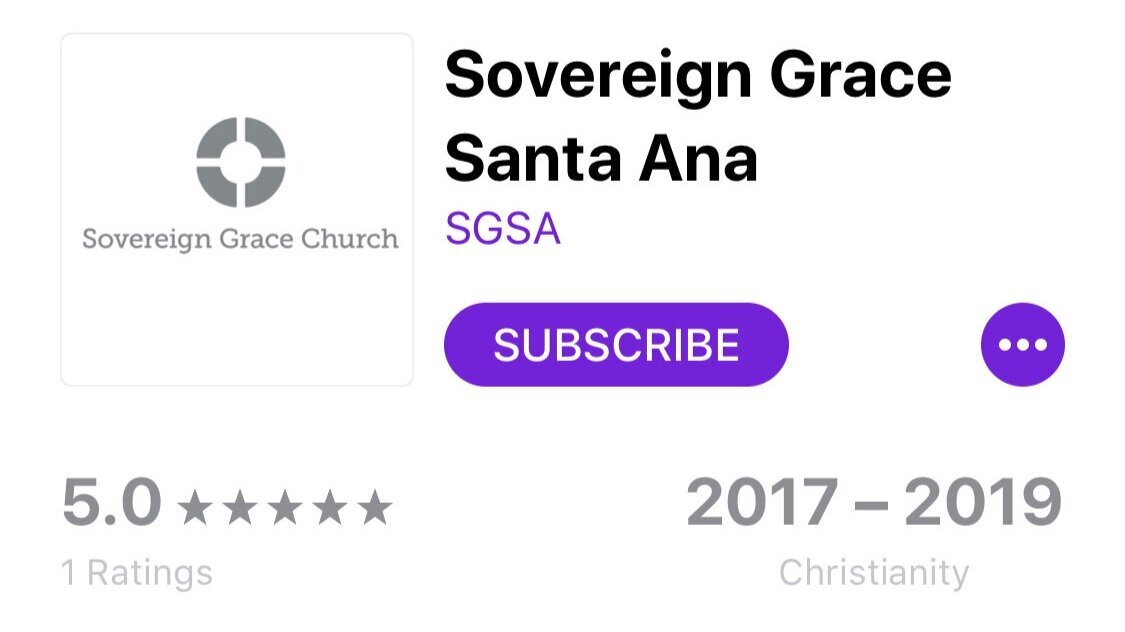 Sermons Now Live on Apple Podcasts 