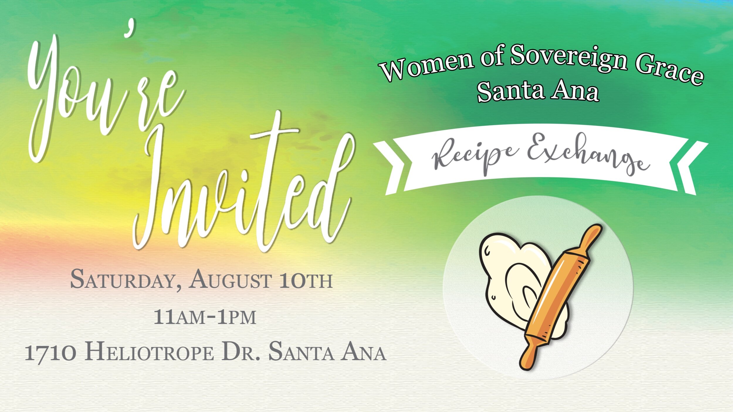 Women's Summer Event this Saturday 