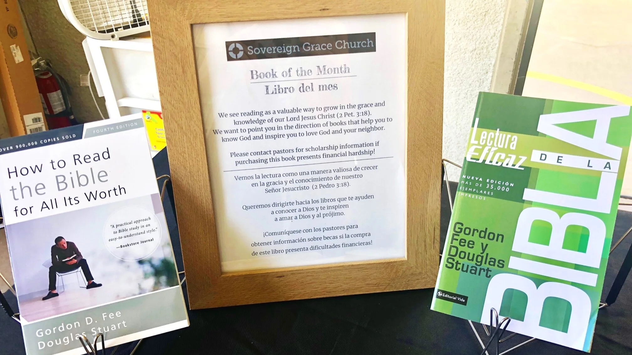 July's Book of the Month: How To Read The Bible For All Its Worth (Lectura Eficaz De La Biblia) by Douglas Stuart &amp; Gordon Fee