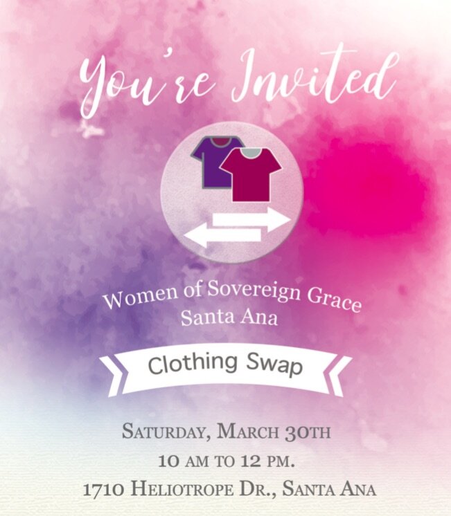 Women's Clothing Swap This Saturday