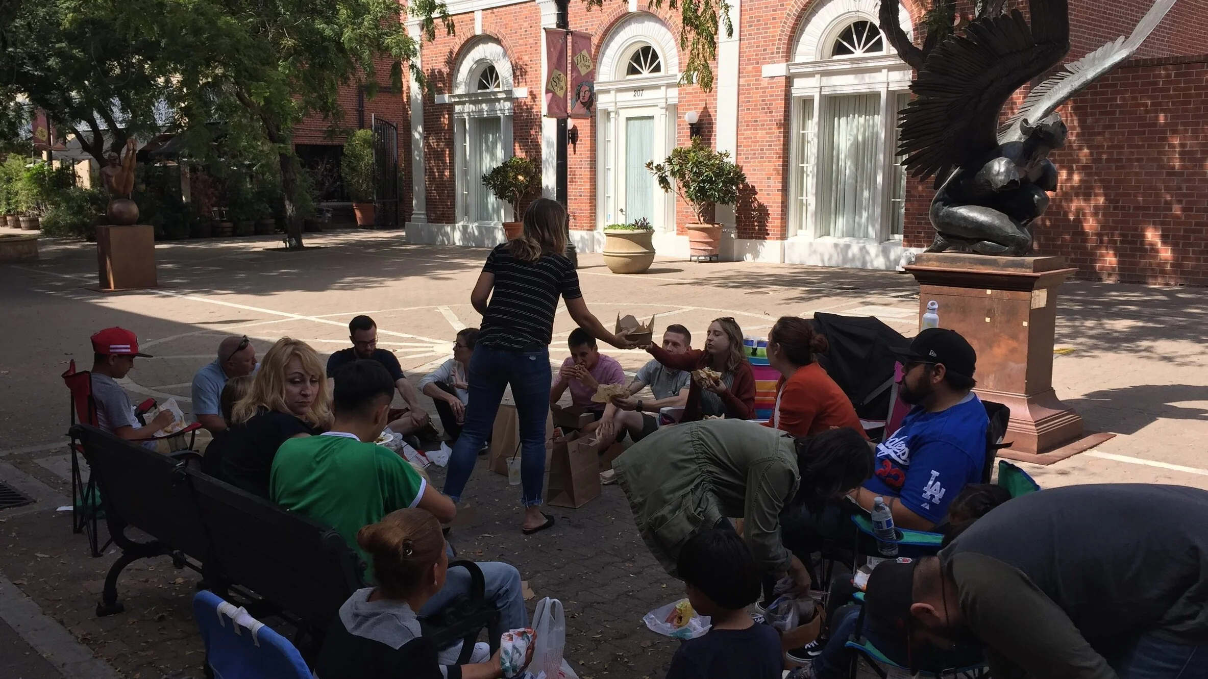 The First Ever Picnic in the Promenade