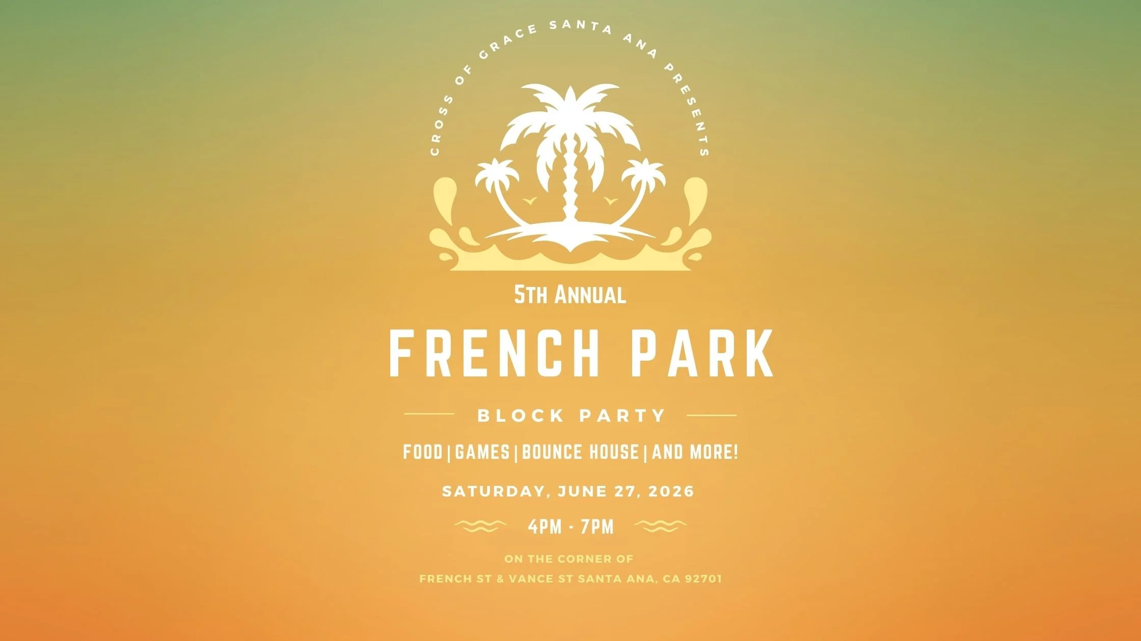 Save the Date for the French Park Block Party