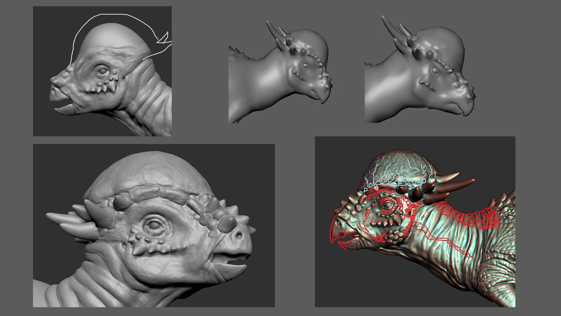 Refining Our Bonehead - being too cute was a problem.