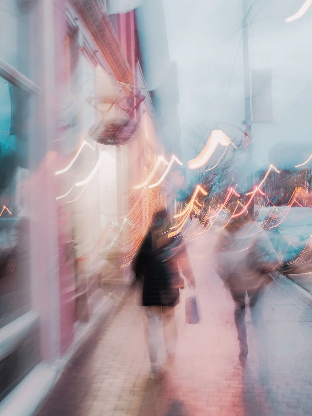 Following my friends with #slowshutter