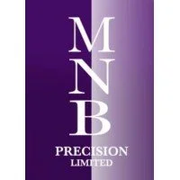 Logo of MNB Precision with the letters M, N, B stacked vertically on a purple gradient background, with the words 'Precision Limited' below.
