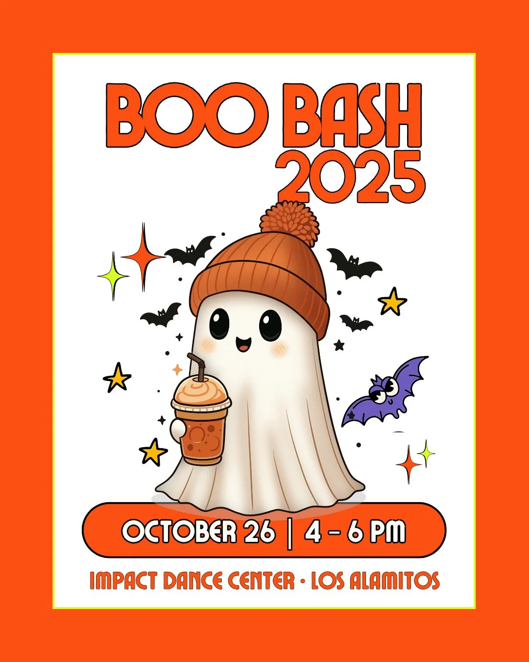 👻🎃 Get ready&hellip; Boo Bash 2025 is coming! 🎃👻⁠
⁠
Join us on Sunday, October 26 from 4&ndash;6PM at Impact Los Alamitos for an afternoon of Trunk or Treat, pumpkin decorating, costumes, dancing, and spooky fun for the whole family.⁠
⁠
✨ PLUS, w