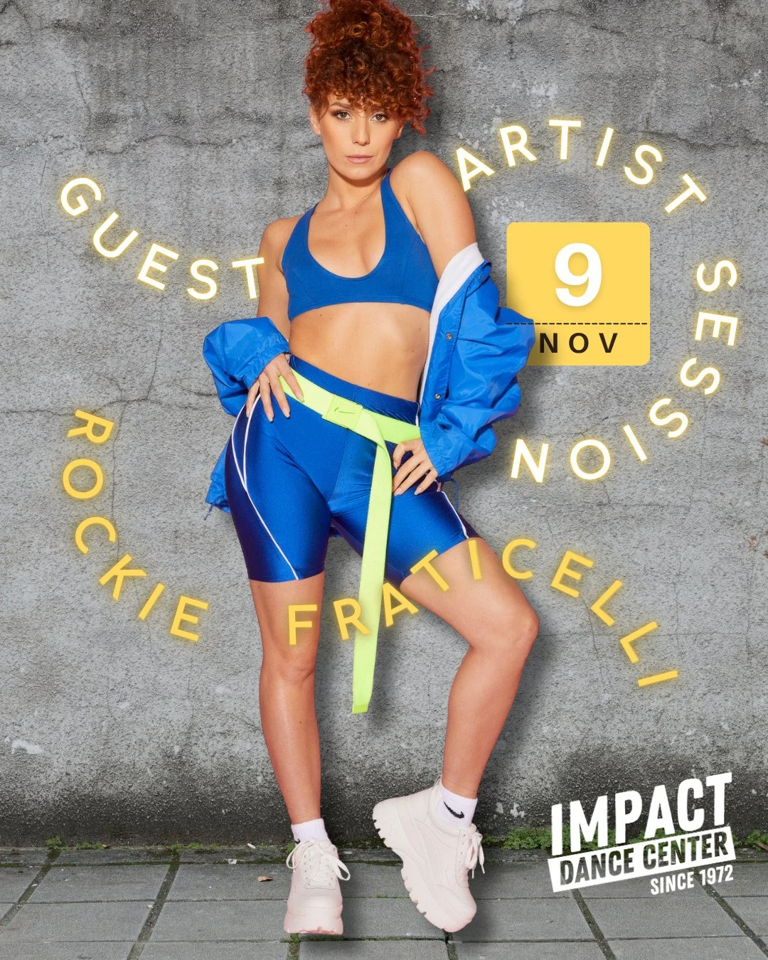 We&rsquo;re thrilled to welcome Rockie Fraticelli to Impact Dance Center for our next Guest Artist Session! 🌟⁠
⁠
Join us for an inspiring evening of training with one of the industry&rsquo;s standout talents. Rockie has performed with Ariana Grande,