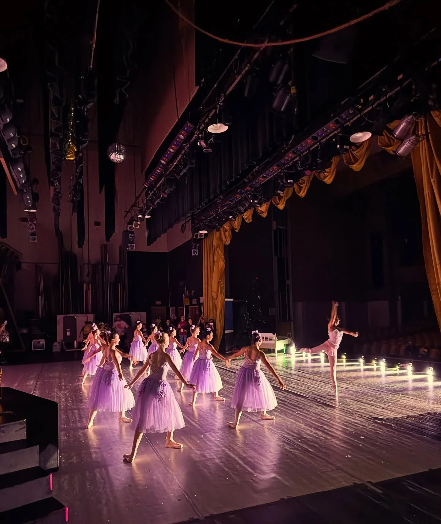 ✨ Live performances remind us that anything can happen. Even when the lights go out, nothing can keep our dancers from shining.

Due to an unexpected campus-wide power outage during our Saturday evening performance and subsequent electrical issues at