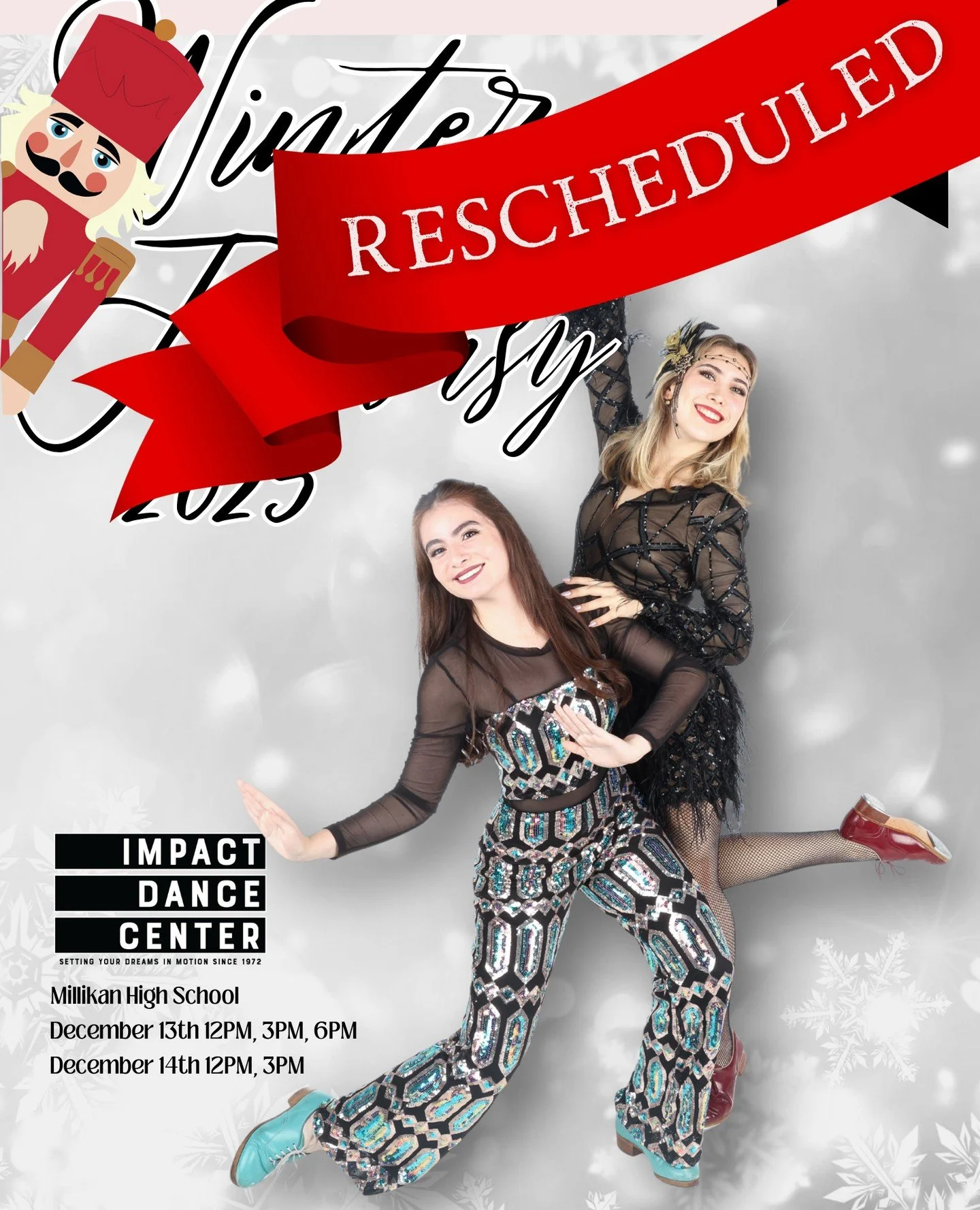 ❄️✨ A little plot twist, same magic ✨❄️⁠
Winter Fantasy Shows 4 &amp; 5 are now Saturday, December 20⁠
Show 4 &ndash; 12:00 PM | Show 5 &ndash; 3:00 PM⁠
No action needed. Just bring the applause. 👏🎁⁠
⁠
Need an additional admission wristband? Visit 