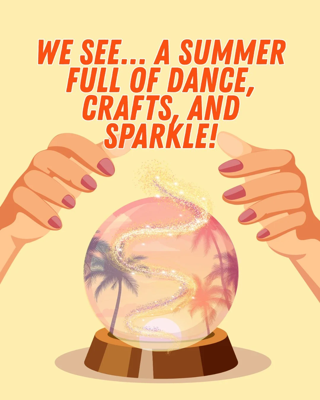 🌴We see&hellip; a summer full of dance, crafts, and sparkle! 🌴⁠
⁠
Tomorrow&rsquo;s the day! Summer Camps 2026 officially open FEBRUARY 8th!⁠
From dance and crafts to friendship and fun, these themed camps are designed to make every dancer&rsquo;s s