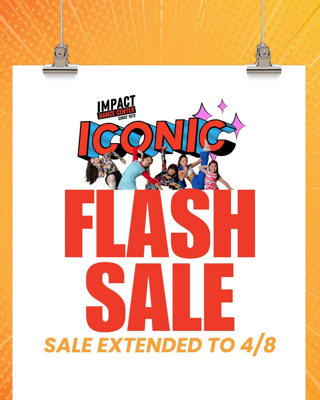 🎉 Flash Sale Extended + Our Online Store is LIVE! 🎉

By popular demand, you have more time to grab your Recital 2026 goodies at special pricing: Souvenir Tees, Wall of Stars, Flower Bouquets, and Program Love Notes! ✨

PLUS, celebrate our new IDC O