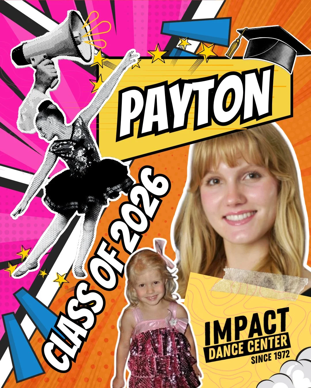 ✨🎓 ALL ABOUT PAYTON 🎓✨⁠
If there&rsquo;s one thing about Payton&hellip; it&rsquo;s that Club Sweets season has her HEART every single year 🎄✨ She shared that performing in tapcracker has always one of her favorite memories at Impact because it bro