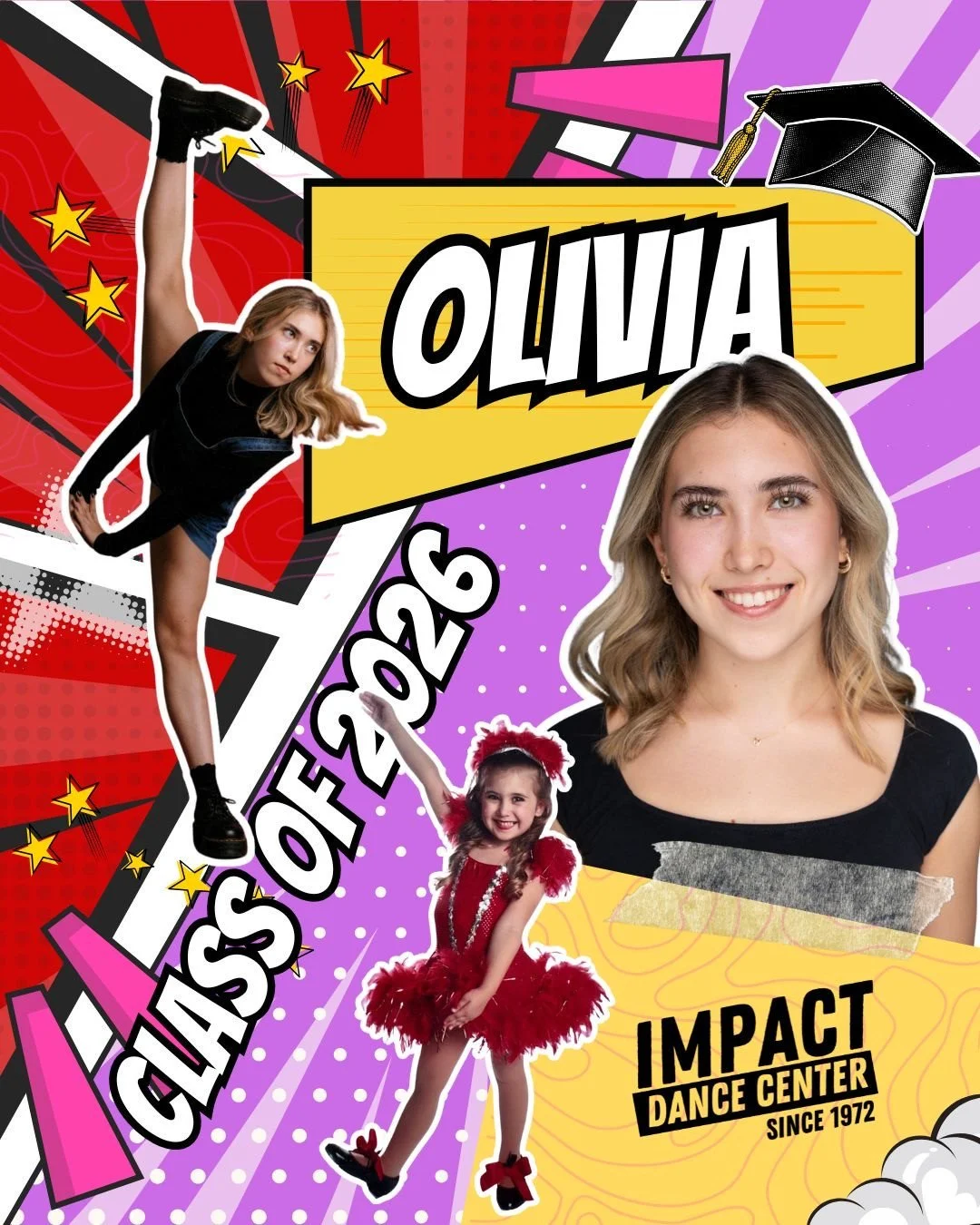 ✨🎓 ALL ABOUT OLIVIA 🎓✨
Olivia is one of those dancers whose growth story is deeply rooted in not just her own journey but is intertwined in so many milestones and timelines at our studio 💫🤍
Over the years, she&rsquo;s grown not only in technique 