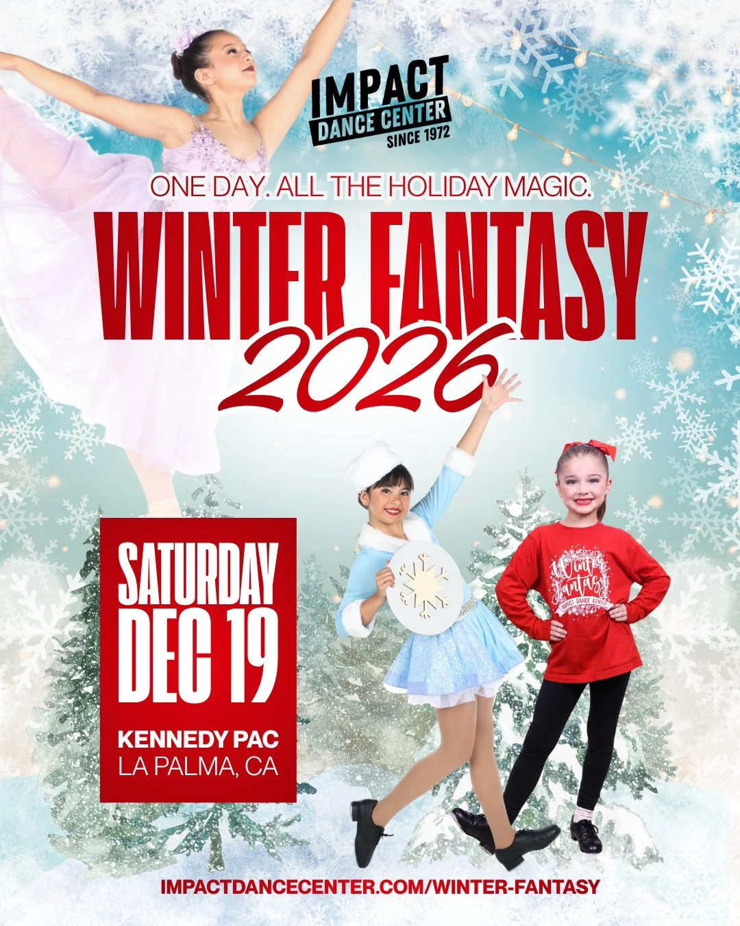 🎄 WINTER PERFORMANCE INFO WEEK IS NEXT WEEK! ✨⁠
⁠
Winter Fantasy, Clara&rsquo;s Dream &amp; Club Sweets are officially underway! Emails have been sent to families with dancers enrolled in participating classes, so check your inbox for details about 