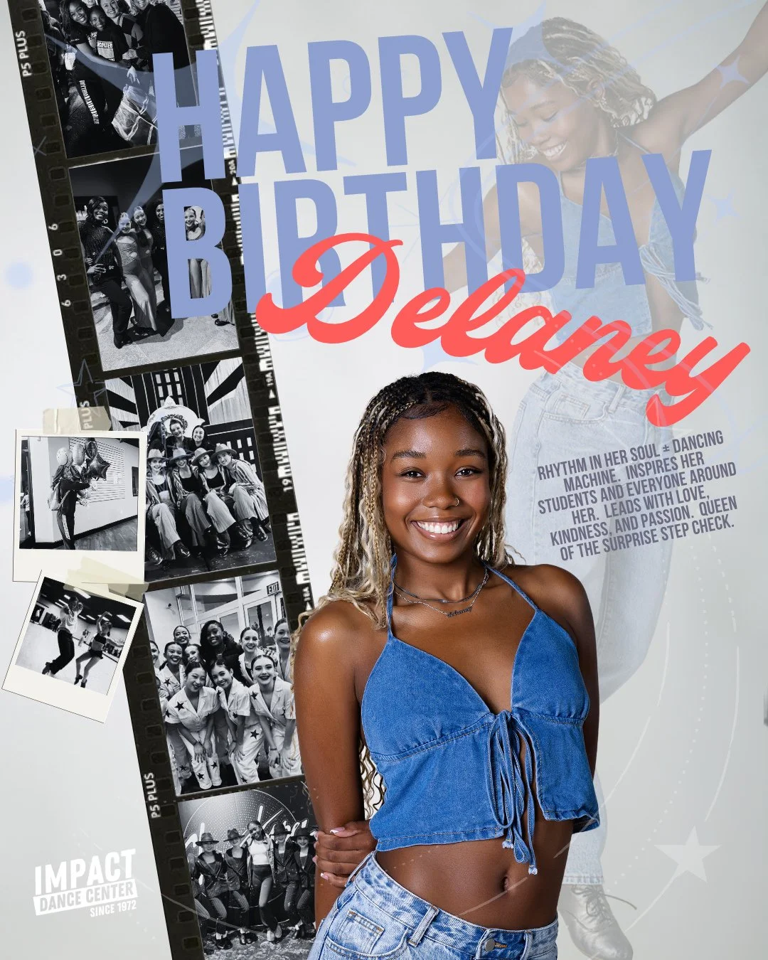 Get your kazoos out because it&rsquo;s Ms. Delaney&rsquo;s birthday!! 🎉⁠
⁠
You know you&rsquo;re in for a treat when Ms. Delaney is in the room. She brings an adventurous spirit and contagious joy that'll knock your socks off. She doesn&rsquo;t just