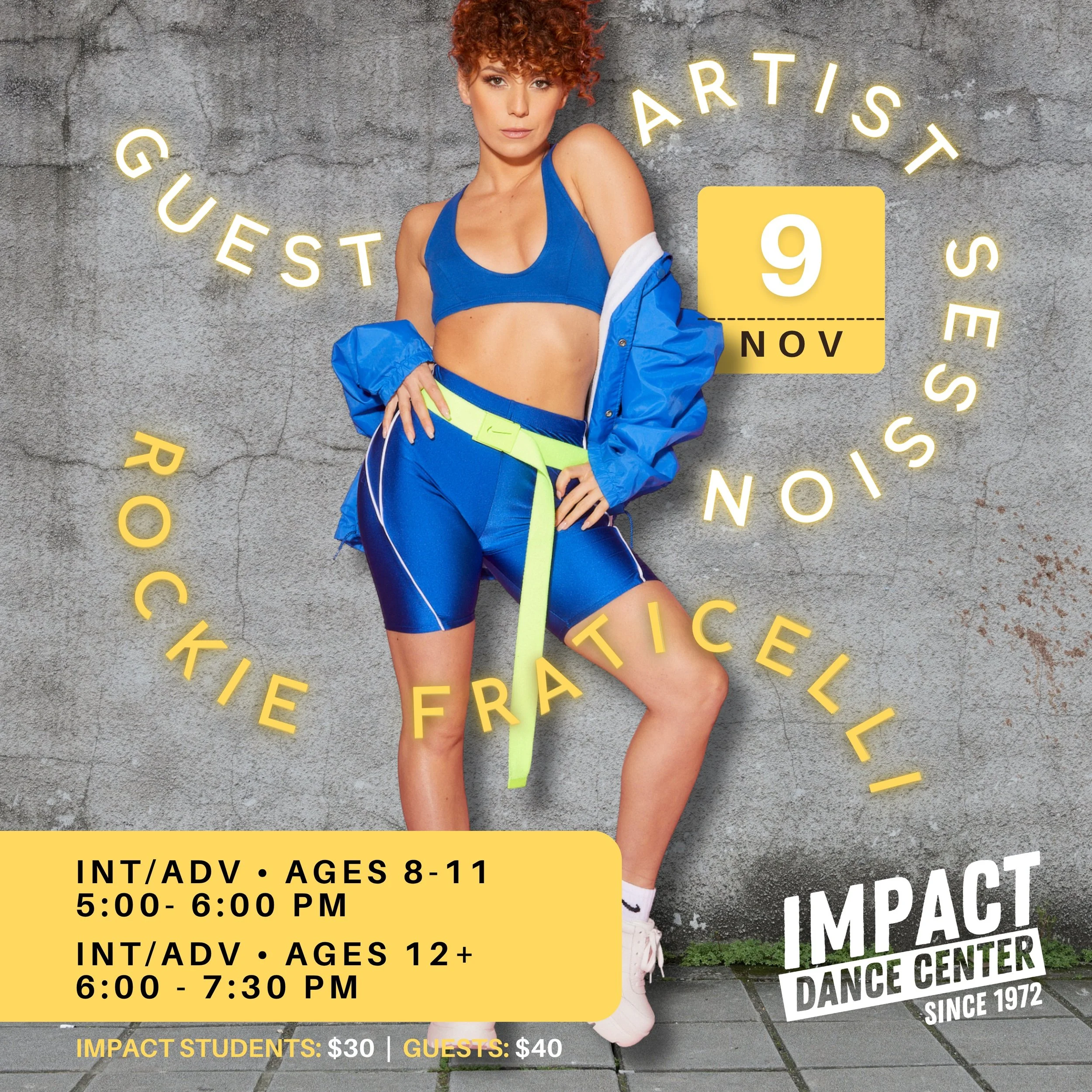 Guest Artist Session • Nov 9 • Rockie Fraticelli