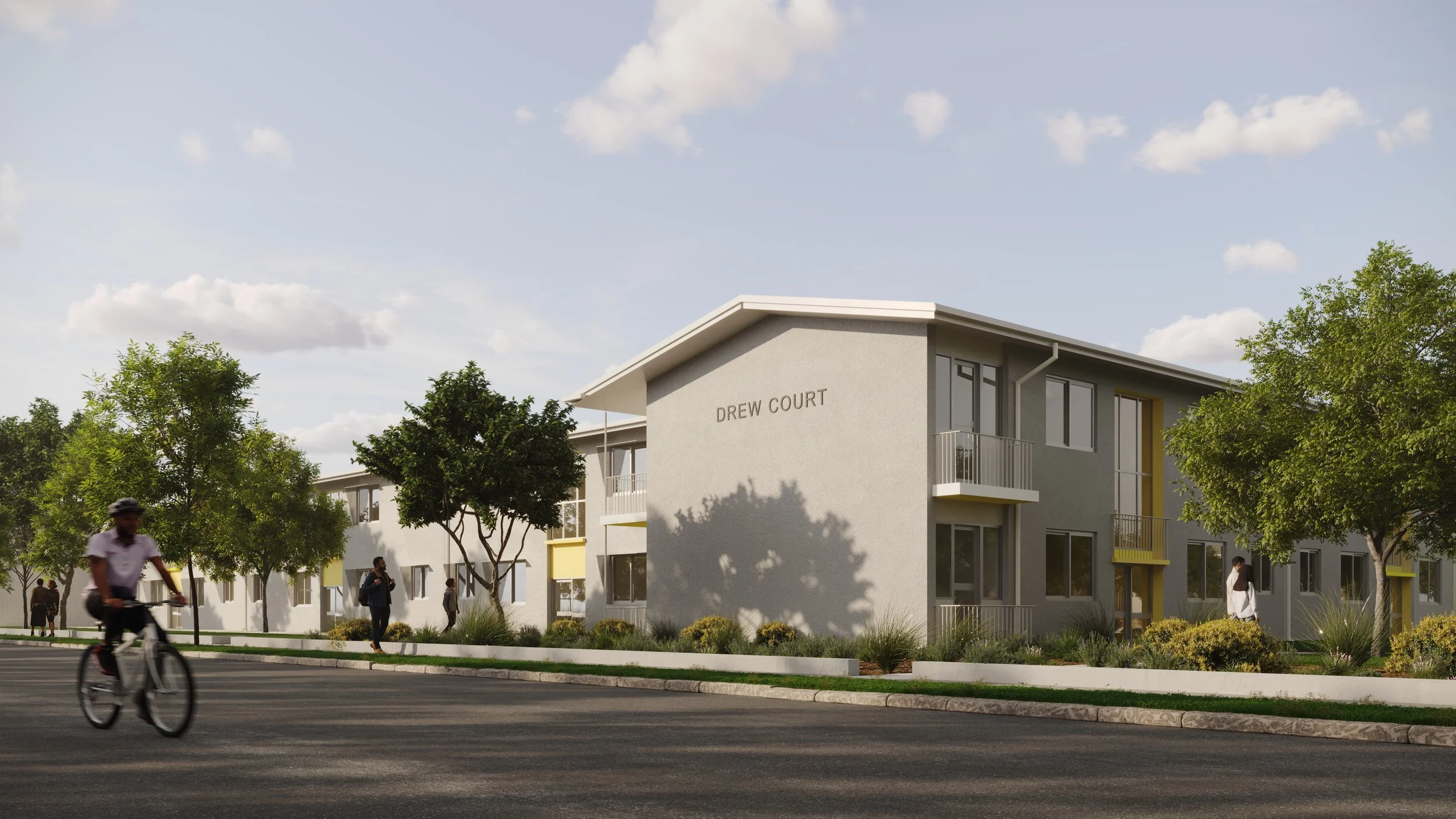 Oaklands Park Social Housing Refurbishment