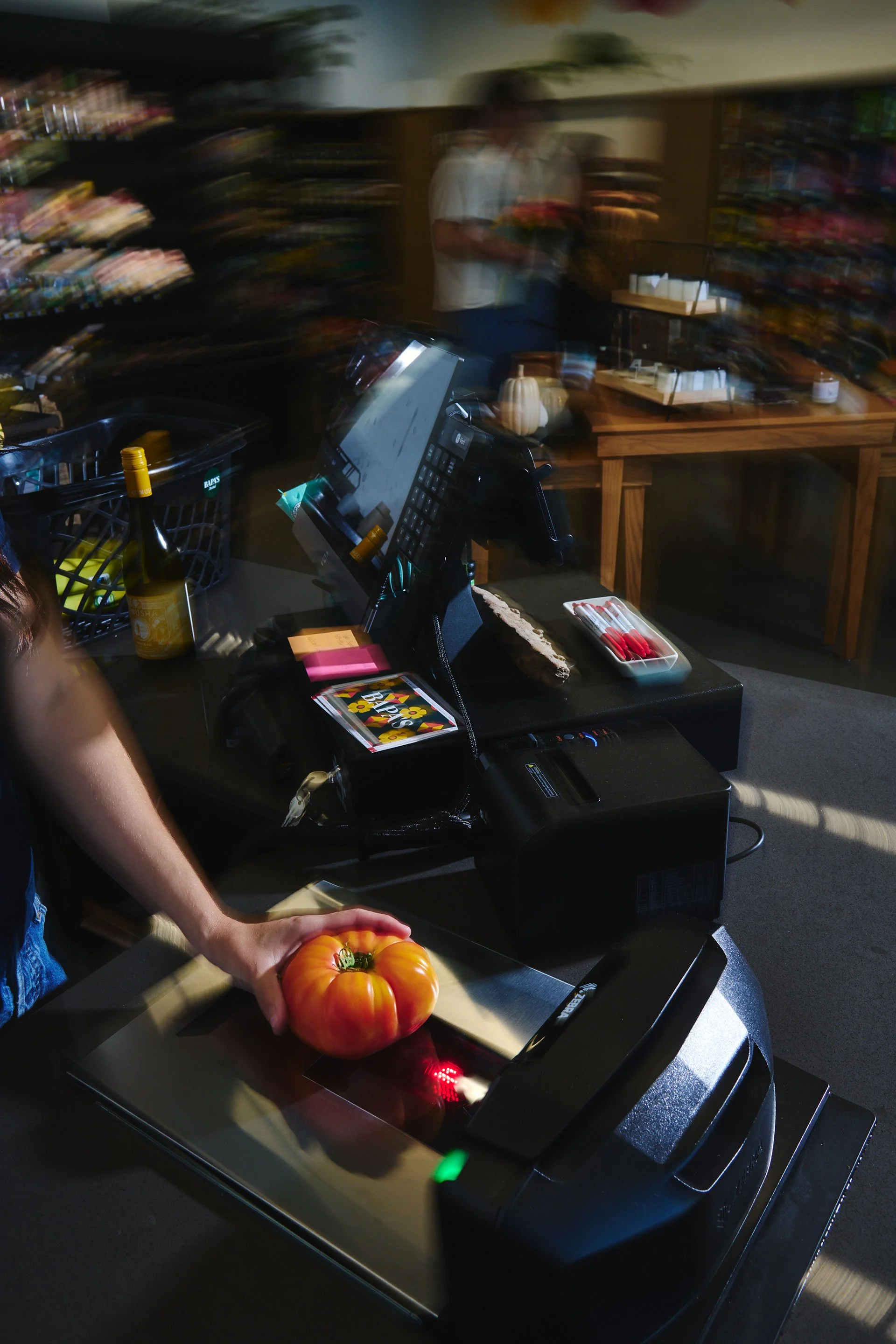 independent grocery store branding shoot bay area