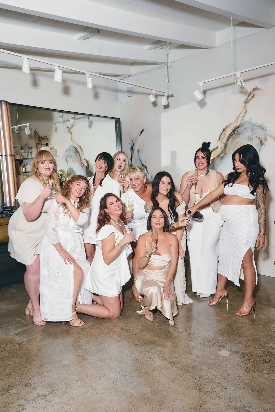 lifestyle brand shoot for hair salon in Napa valley