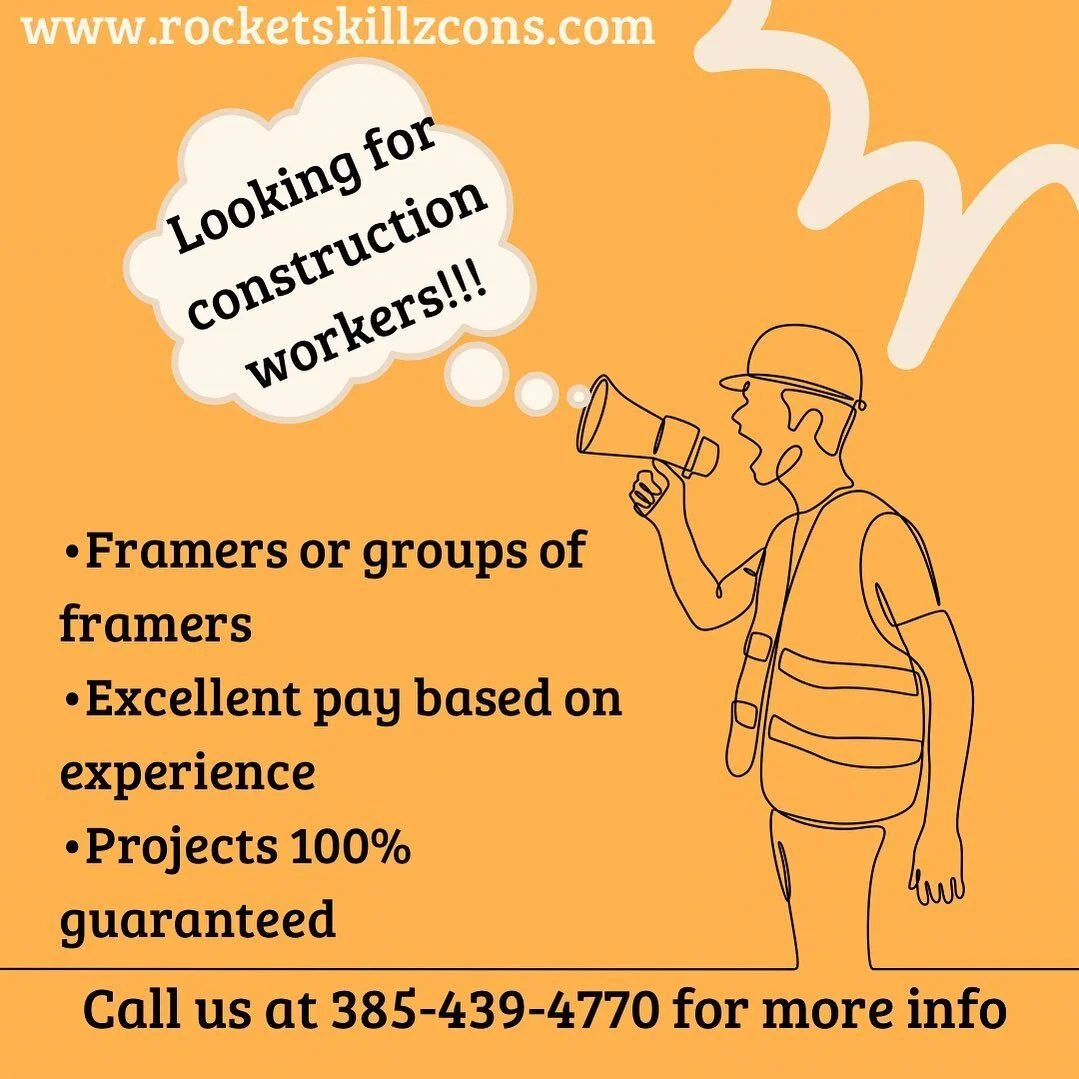 Come work with us! 

#construction #newconstruction #newconstructionhomes #constructioninutah #framers #framing #Utah #framersinUtah