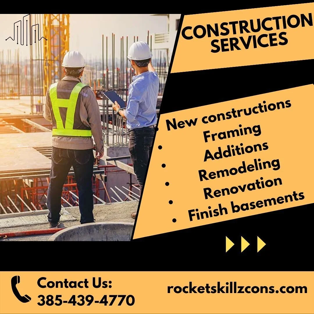 Get a free estimate calling us at 385-439-4770 or filling out the form at the link in bio. Let&rsquo;s turn your ideas into reality together!