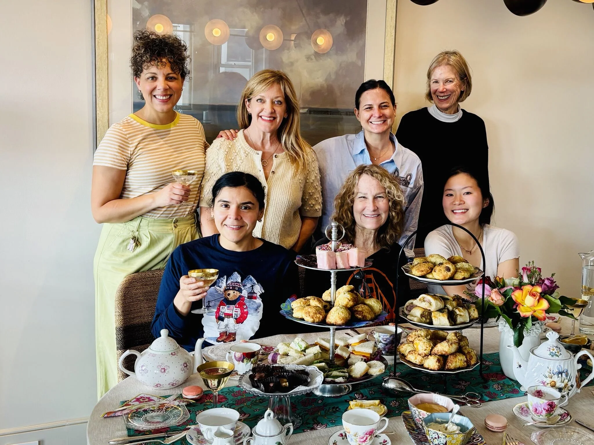 Pausing With My Cooking Club Girlies