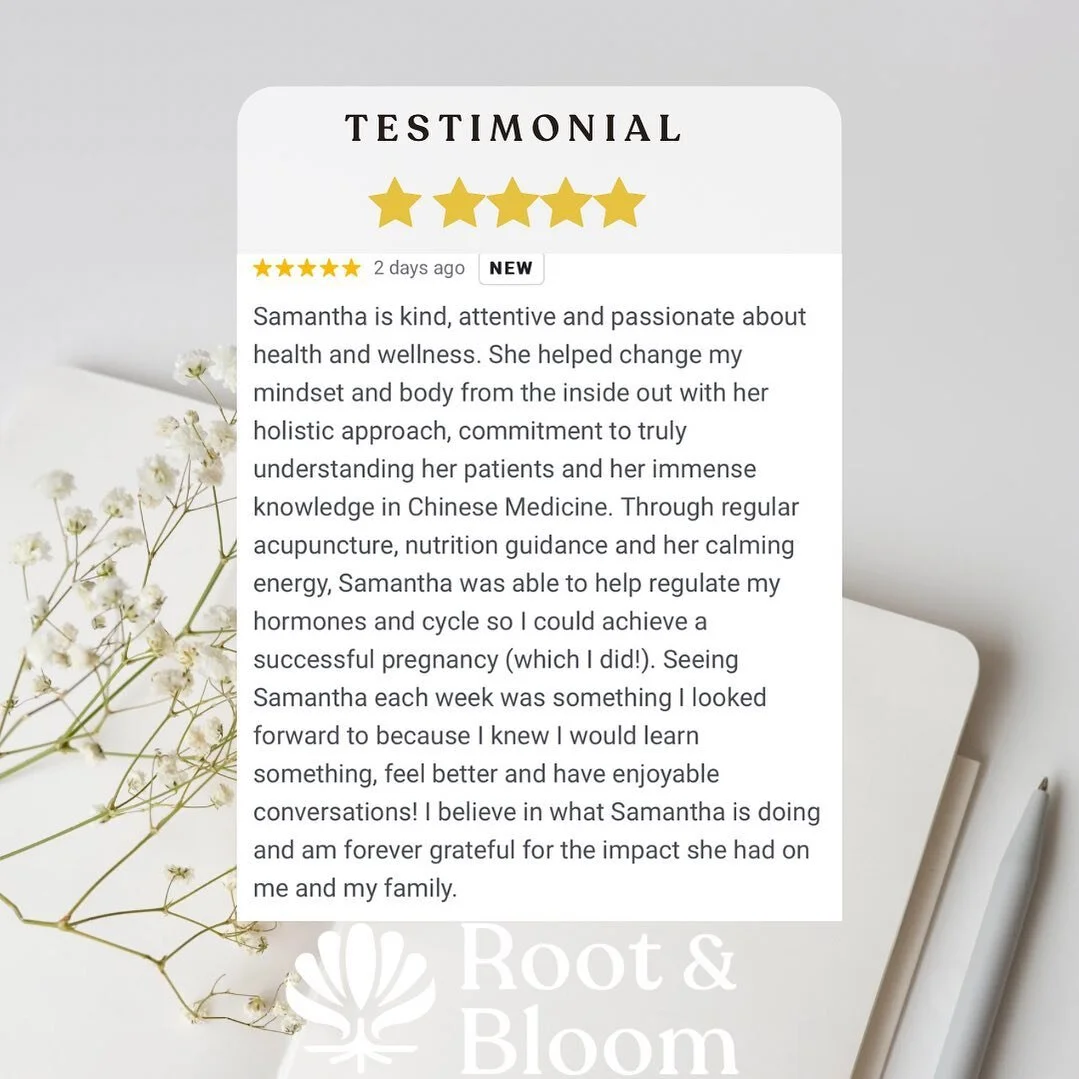 A thoughtful and sweet review from a patient I worked with who had a successful pregnancy after experiencing hormonal imbalance. 💓

It fills my heart with joy to know that the work I&rsquo;m doing is meaningful and helpful to others. 🙏🏻

#pregnanc