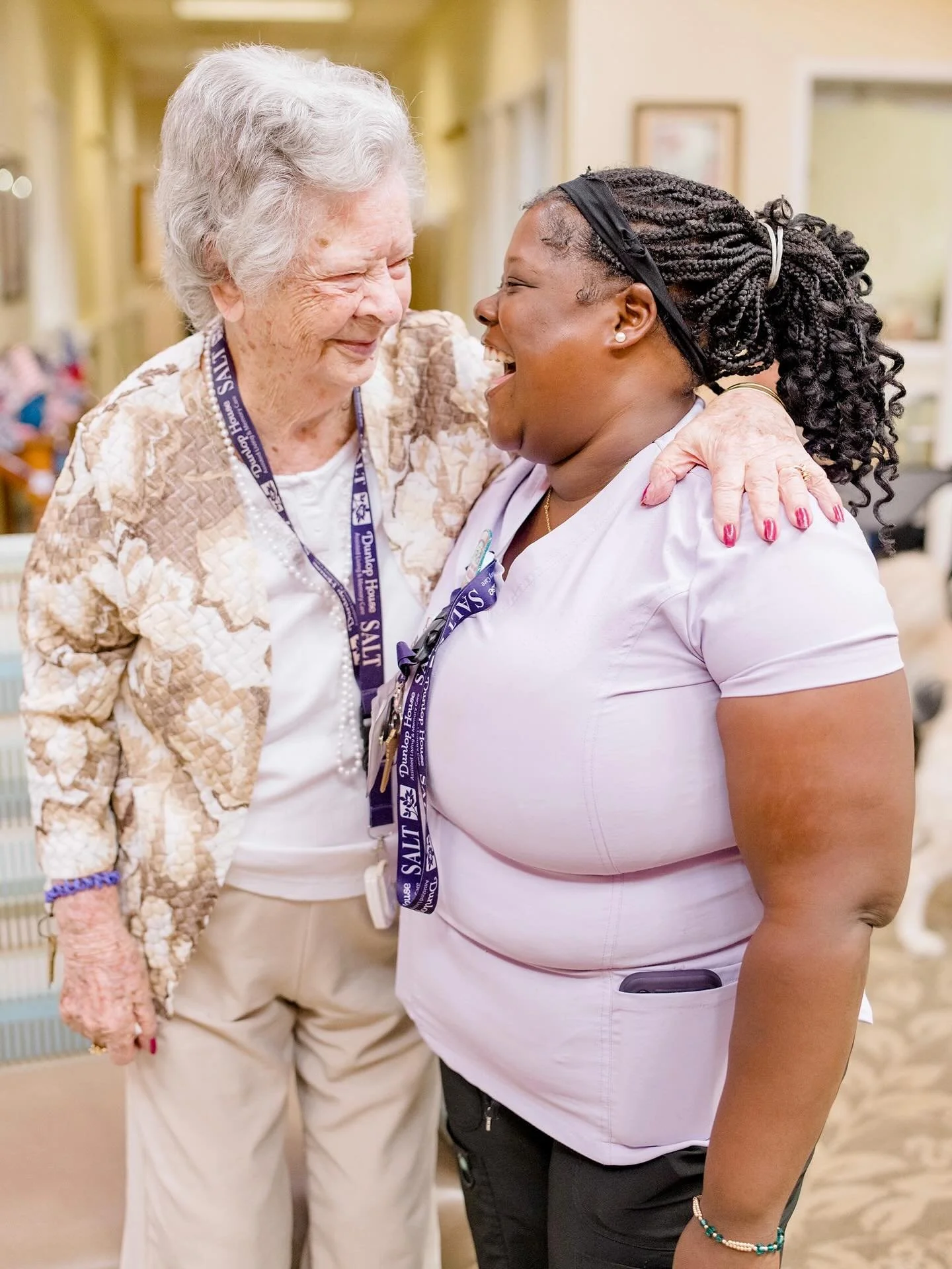 Moments like this are what it&rsquo;s all about. 💜

At Dunlop House, our team and residents share more than just a space &mdash; we share life, stories, and very big smiles.
