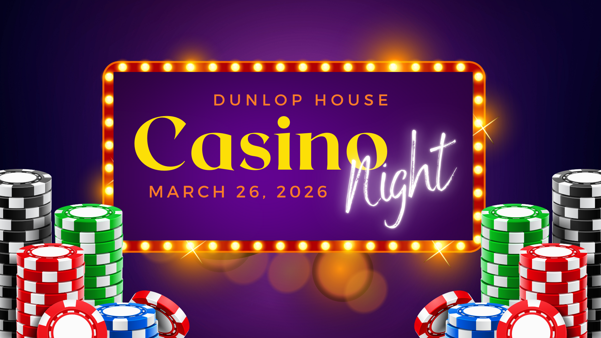 Dunlop House Casino Night