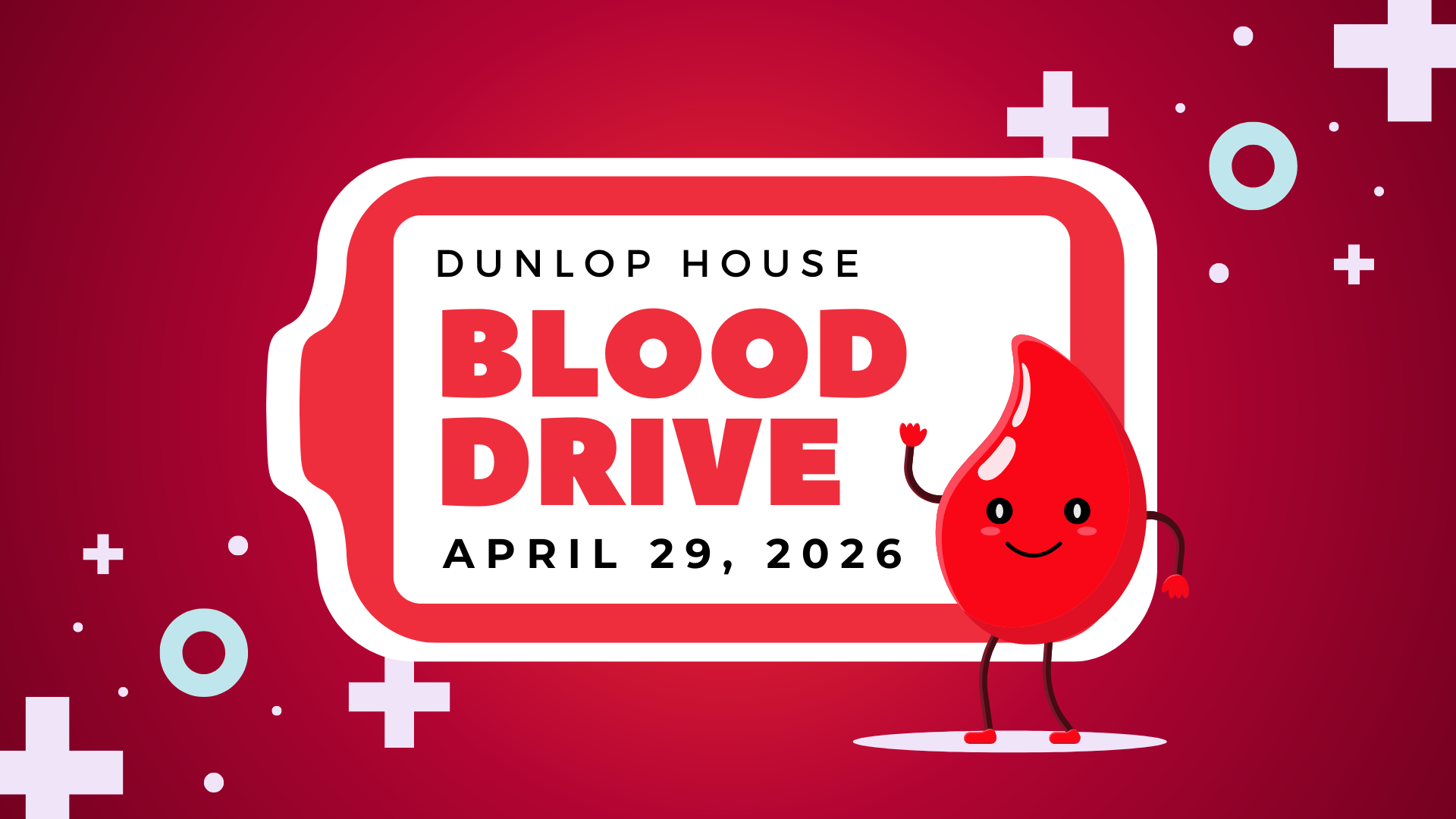 Dunlop House Blood Drive
