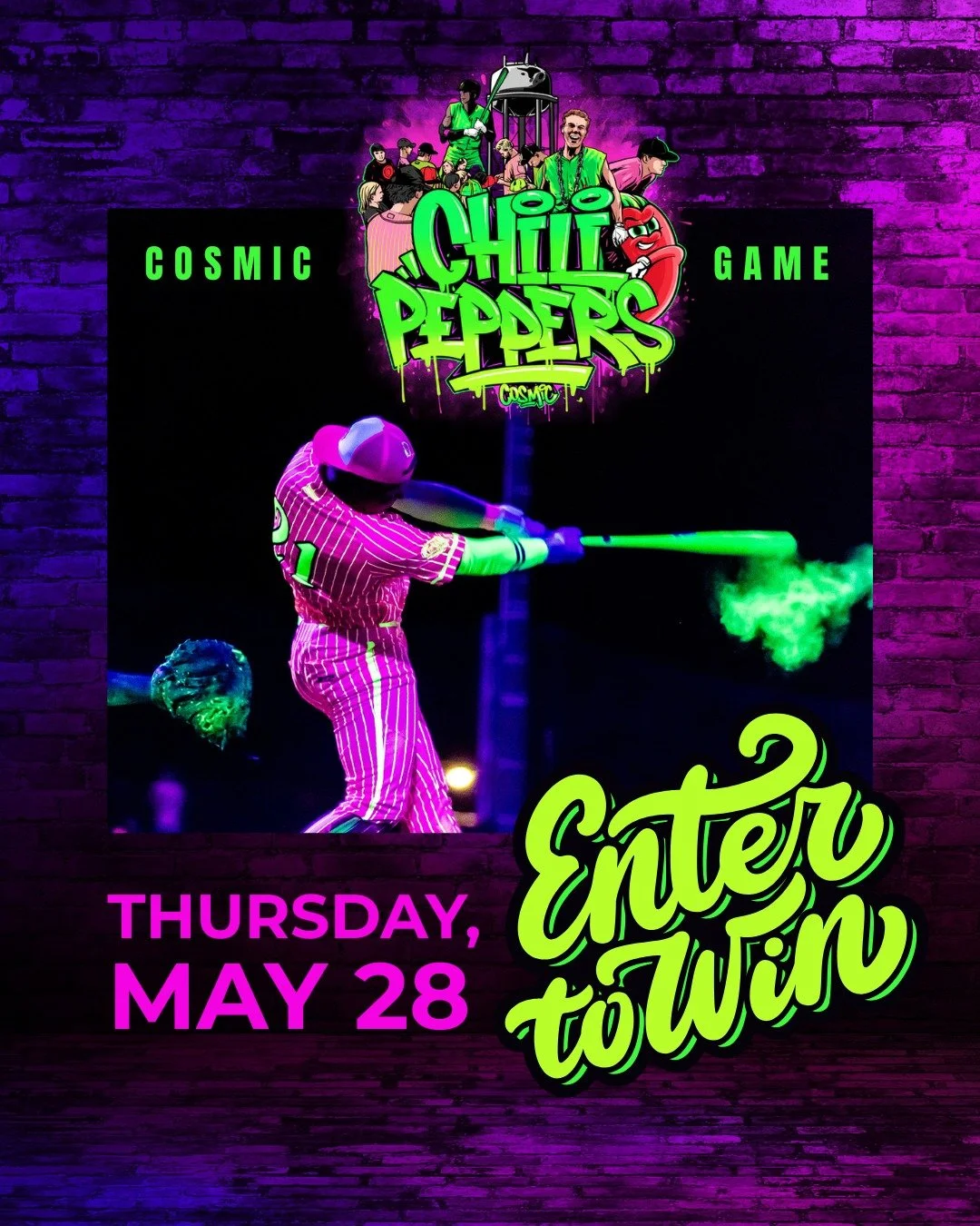 ⚾️🚨 Hey Tri-City Chili Peppers fans, its time for a 2026 season homerun giveaway from Dunlop House! 🚨⚾️

One lucky winner will WIN 10 tickets which includes entry, hot dogs, hamburgers, fries and drinks to the Thursday, May 28th Tri-City Chili Pepp