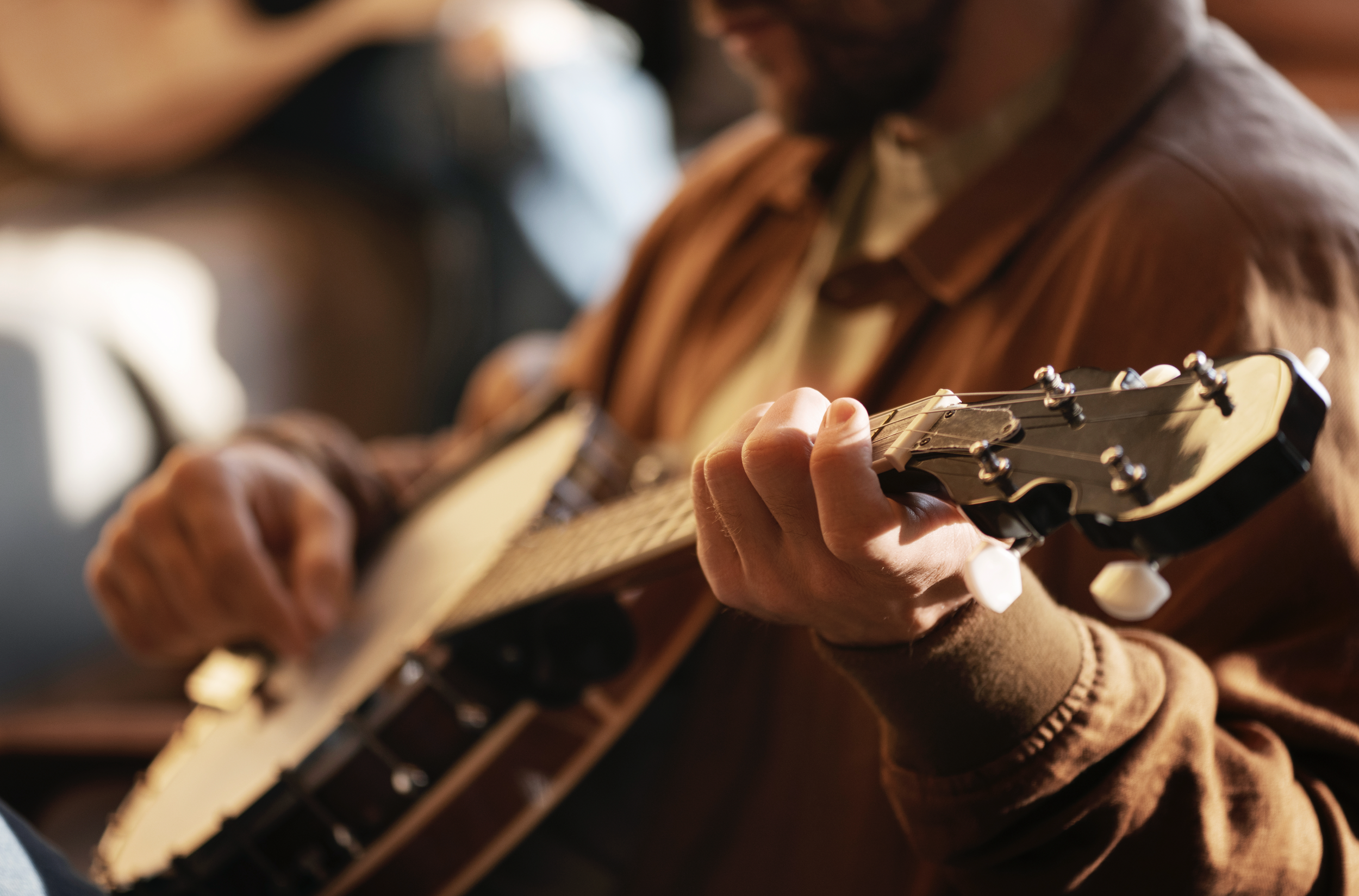 Bluegrass Band Performs
