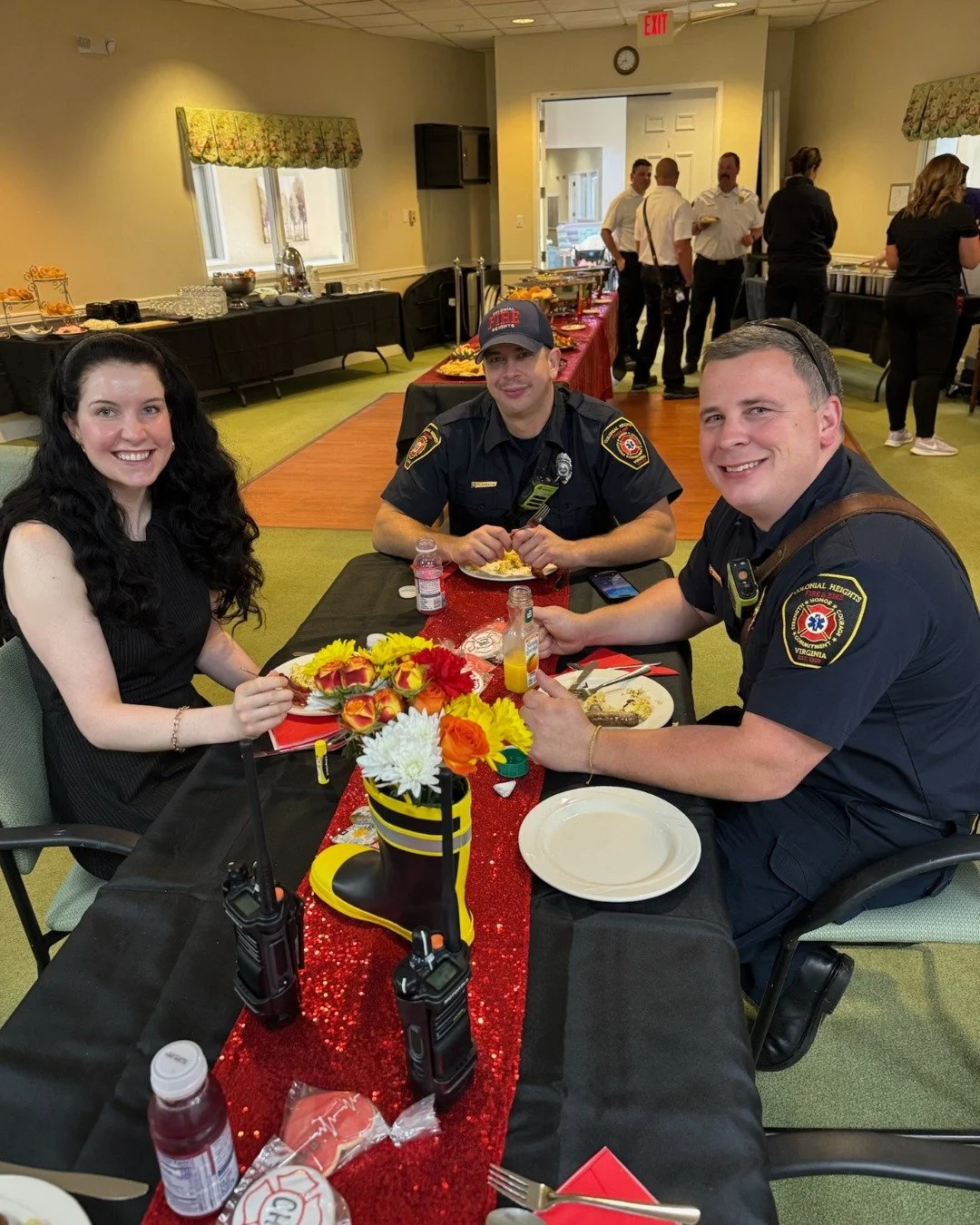 We extend our heartfelt gratitude to our Colonial Heights Fire, EMS &amp; Emergency Management teams! 🩺 💜🚑

Your commitment to saving lives and providing critical care is deeply appreciated, and we thank you for your unwavering dedication to our c