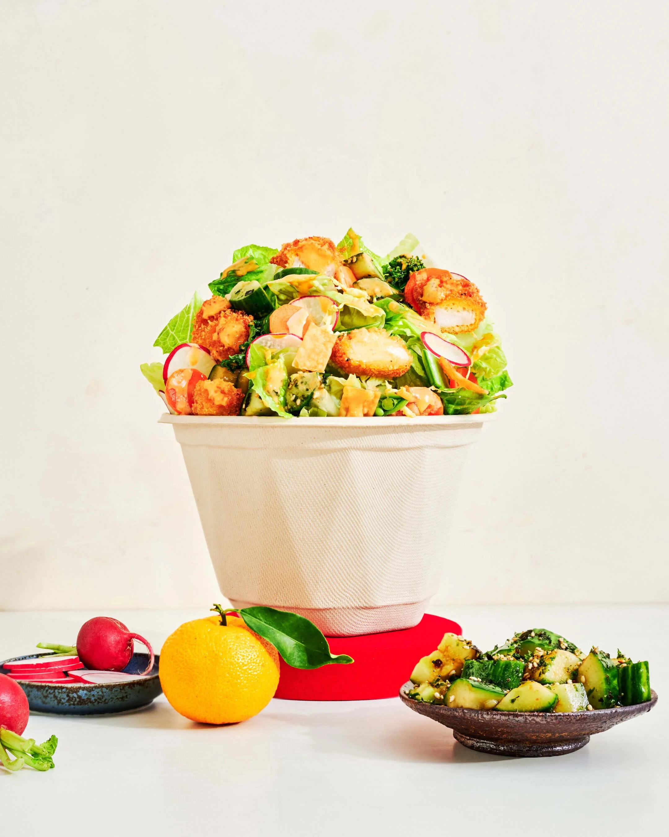 Chopt x Bachan's Salad Prop Shot