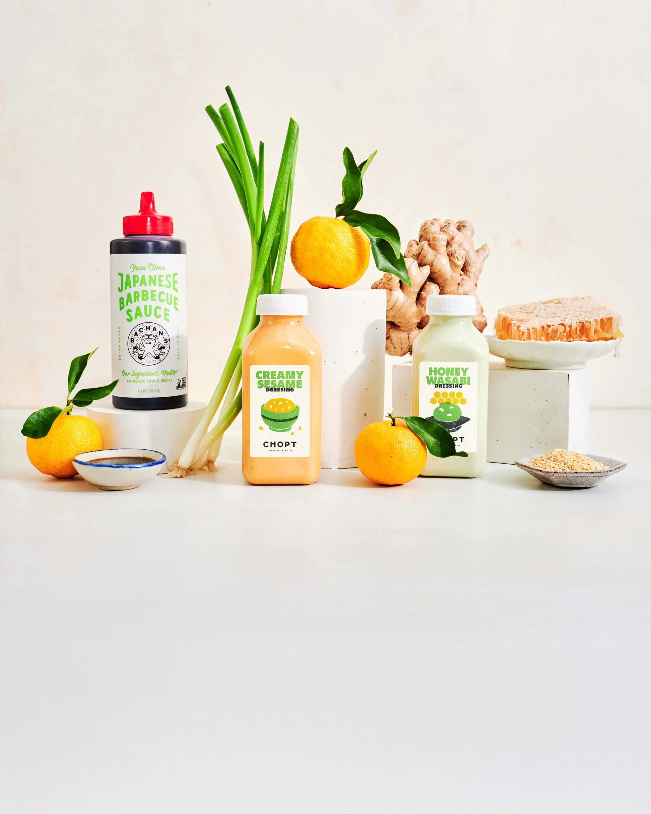 Chopt x Bachan's Ingredients Prop Shot