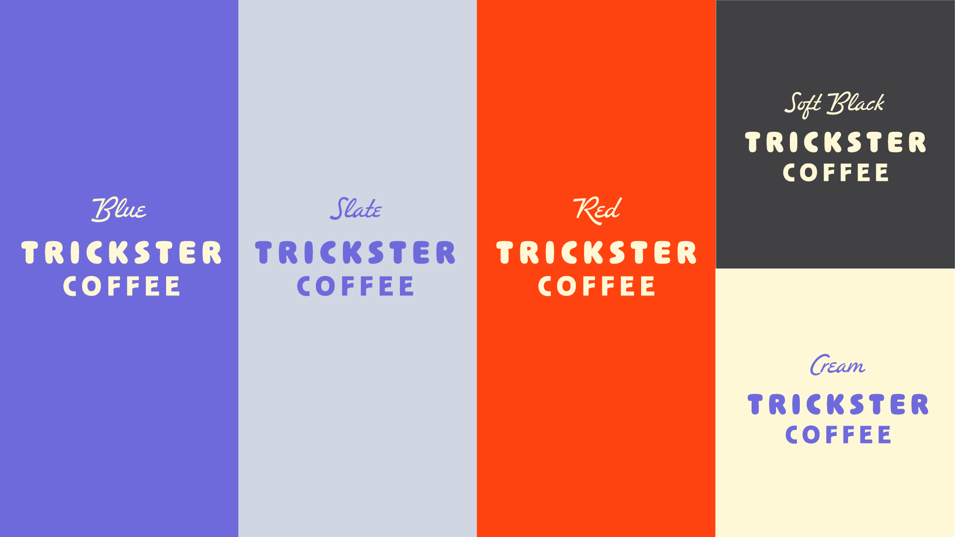 Trickster Coffee Color Palette