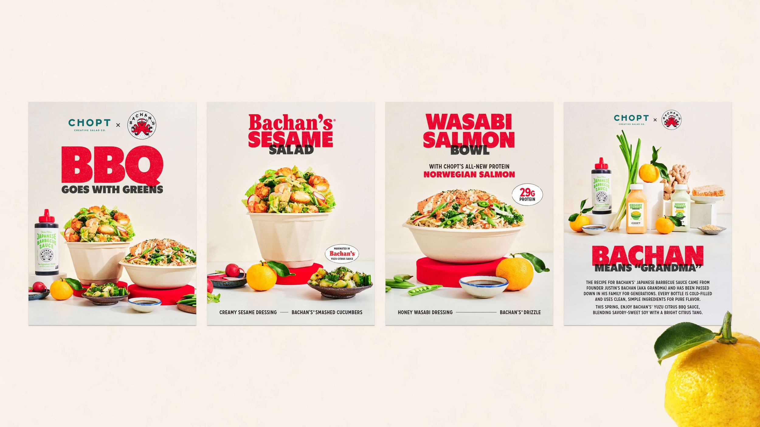 Chopt x Bachan's Posters