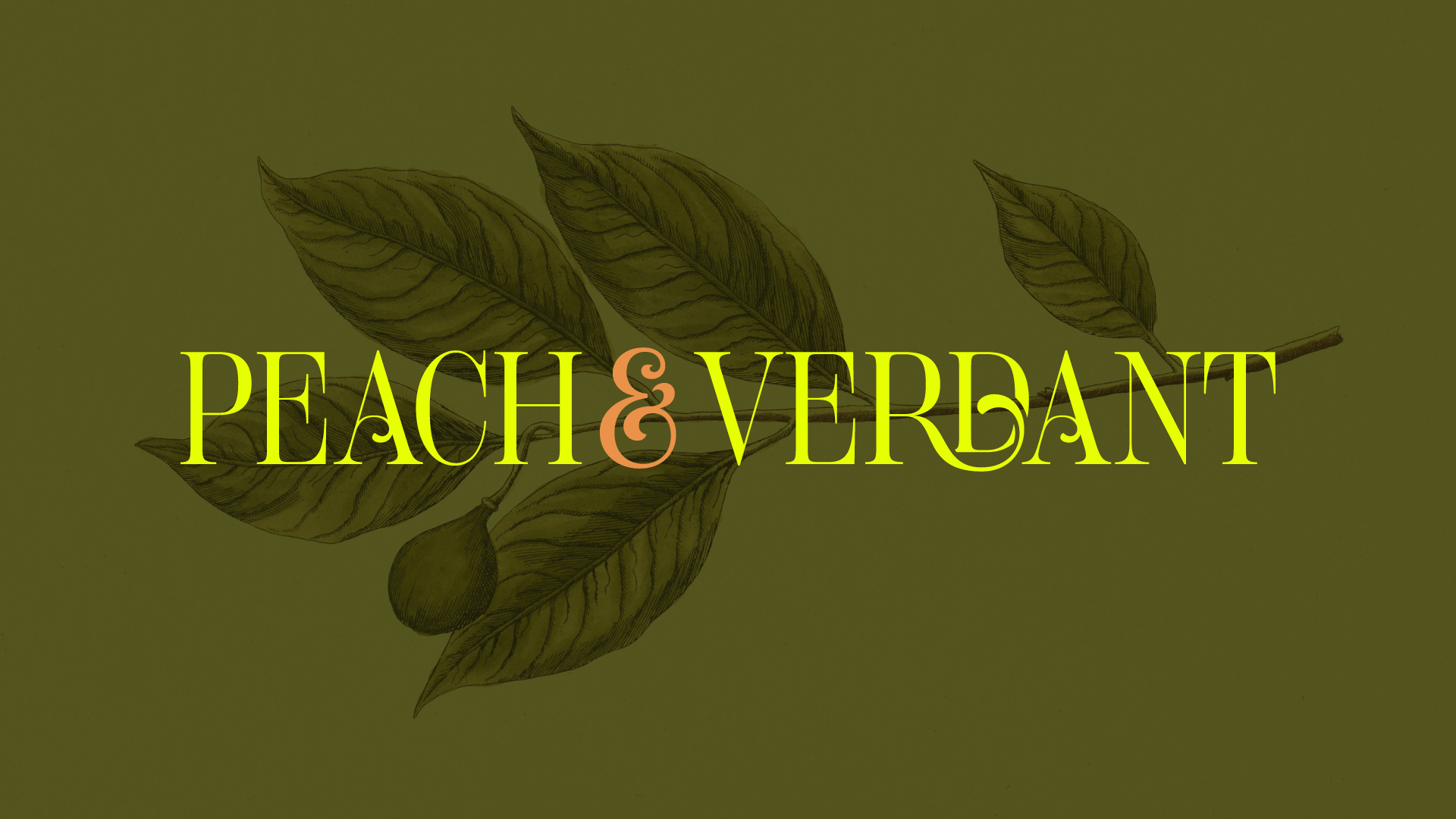 Peach & Verdant