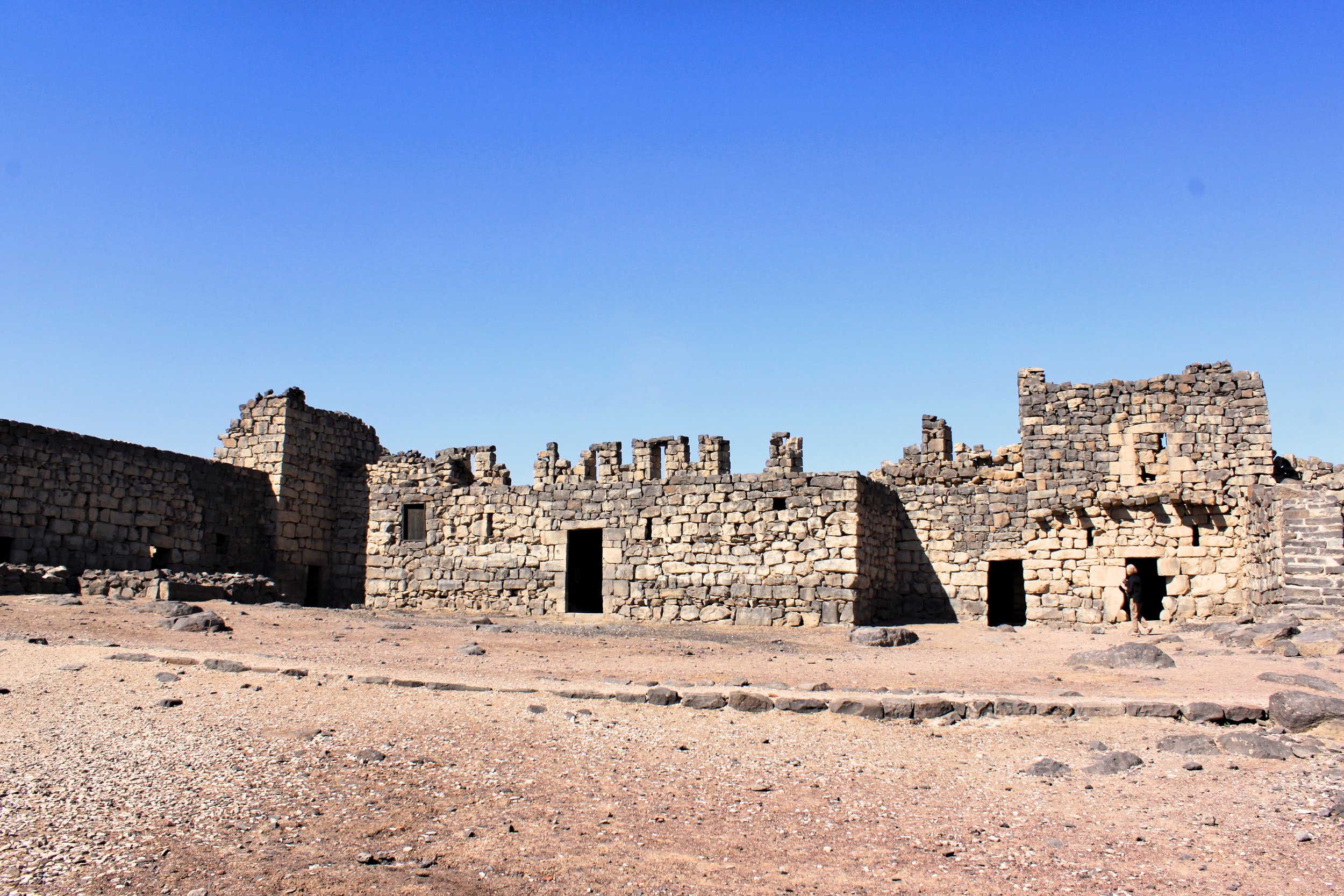 Qasr Al Azraq, "Desert Castle" in eastern Jordan
