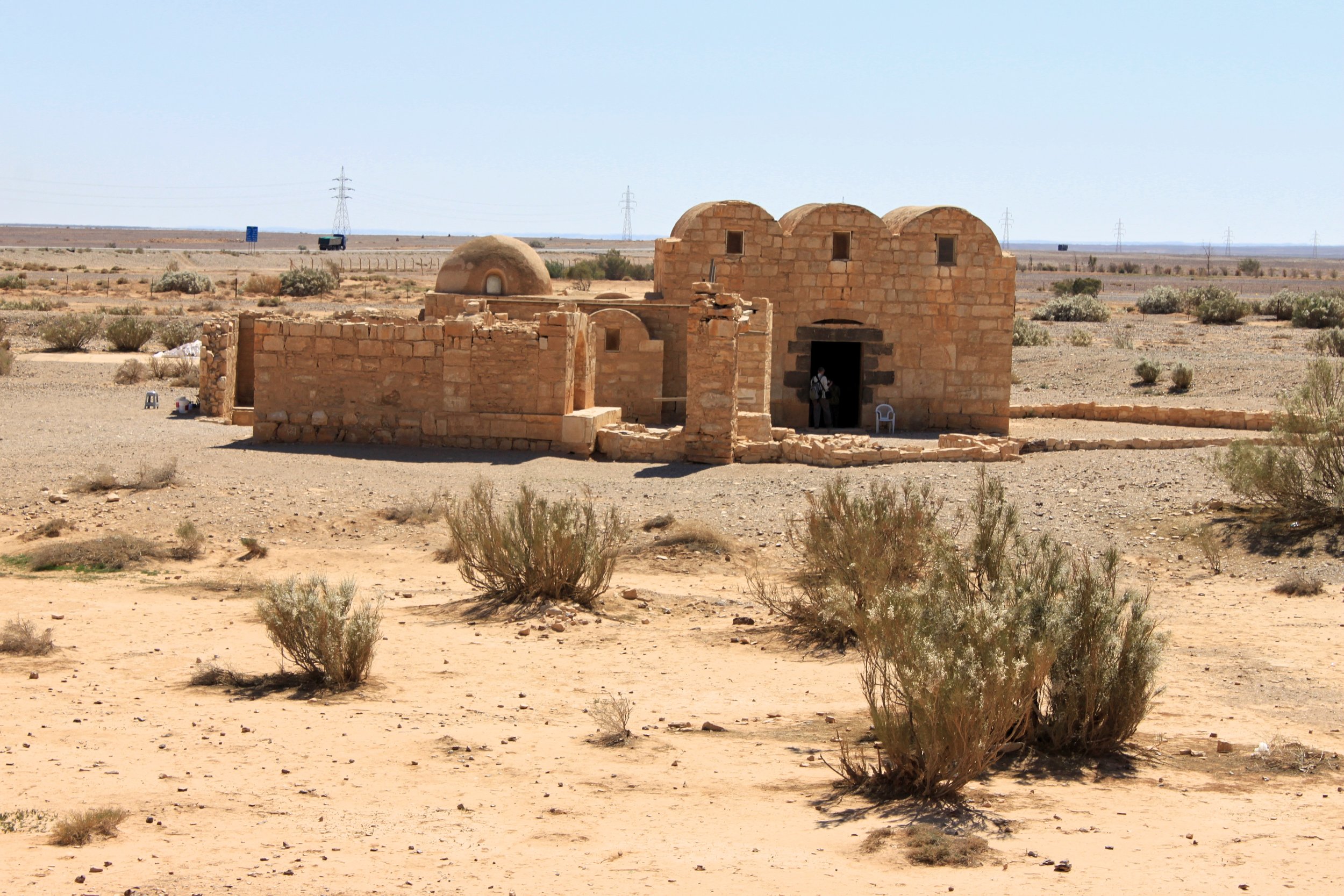 Qusayr 'Amra or Quseir Amra, "Desert Castle" in eastern Jordan