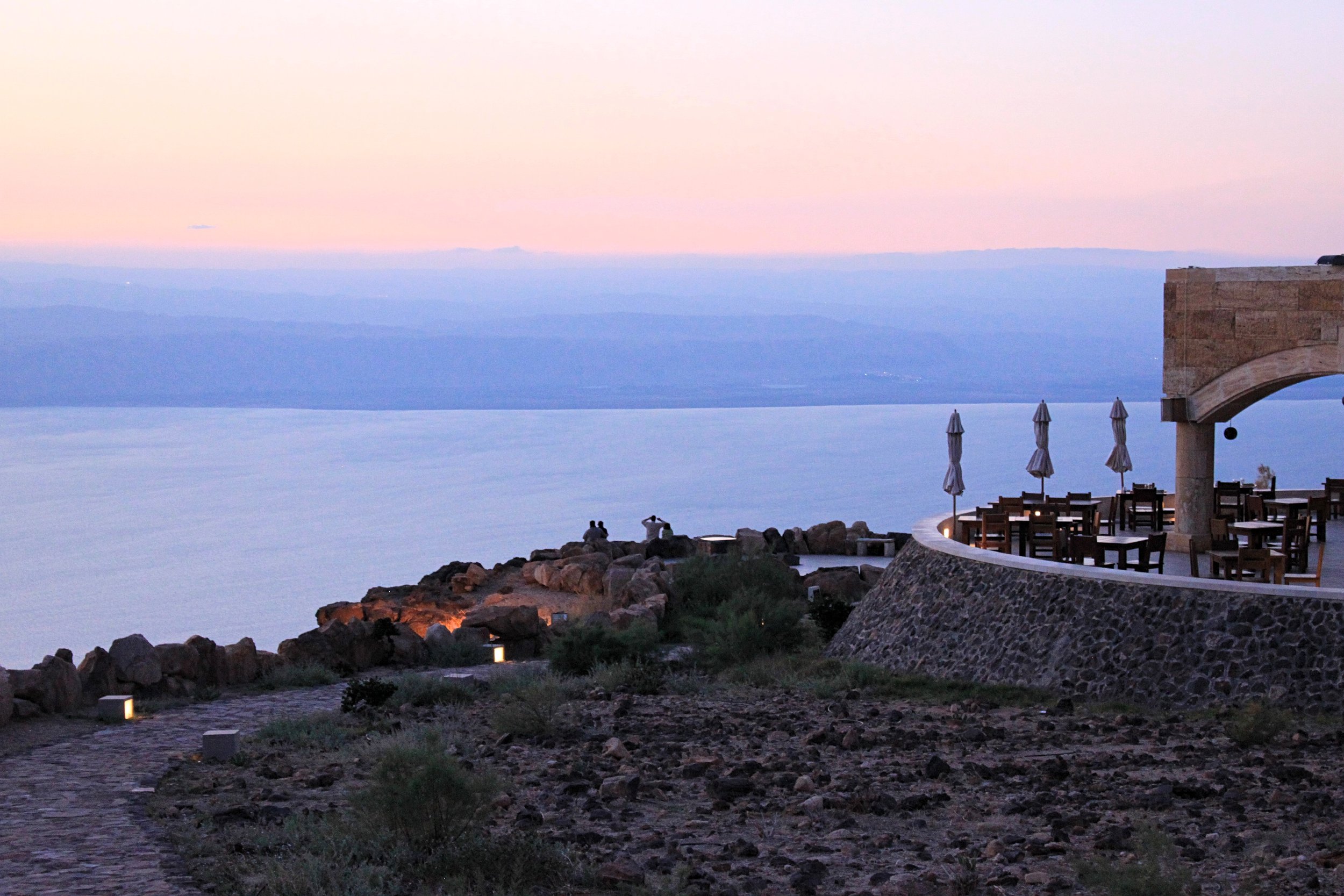 The Panorama Dead Sea restaurant near Ma’in Hot Springs Resort &amp; Spa in Jordan