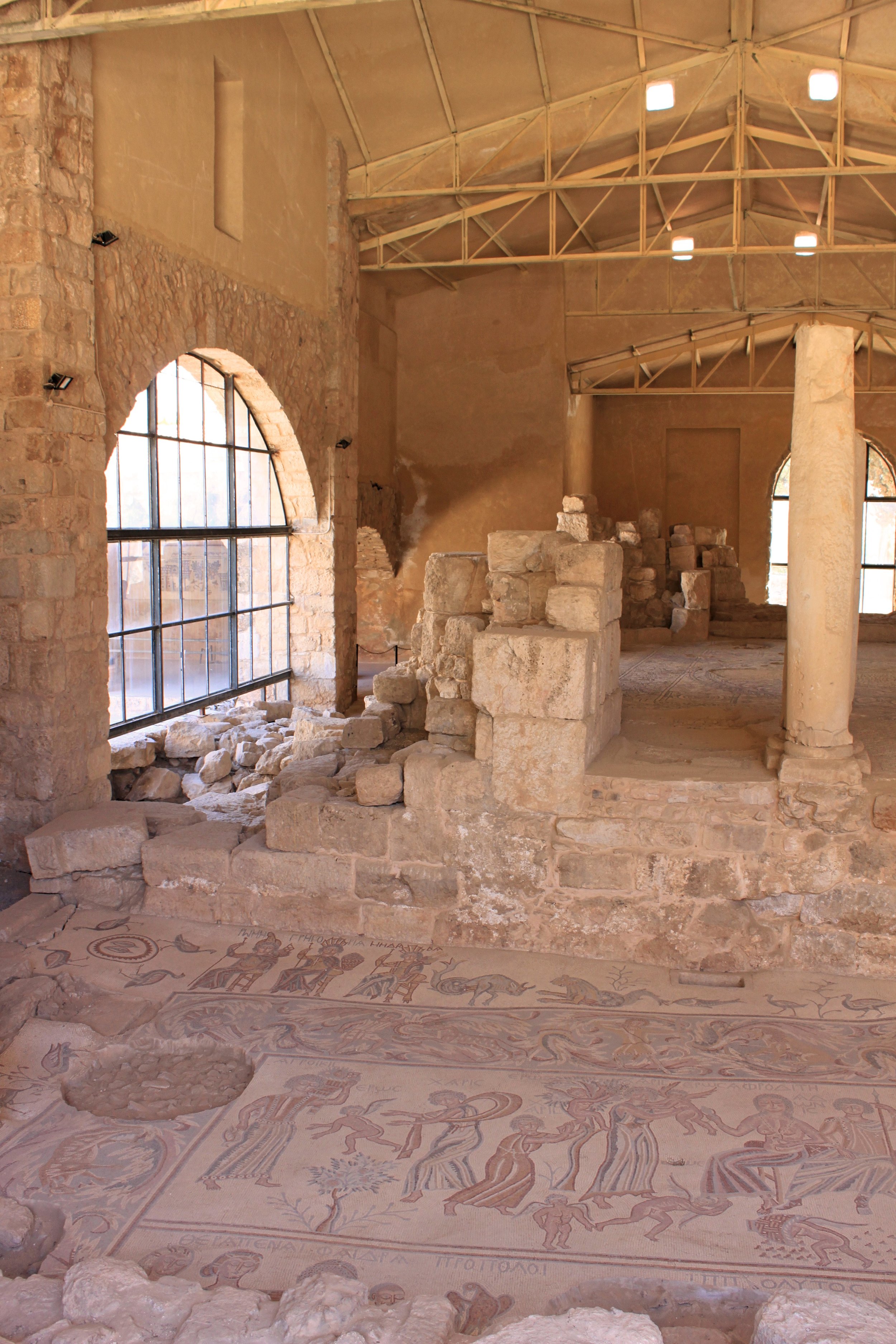Mosaics at the Madaba Archeological Park, Jordan