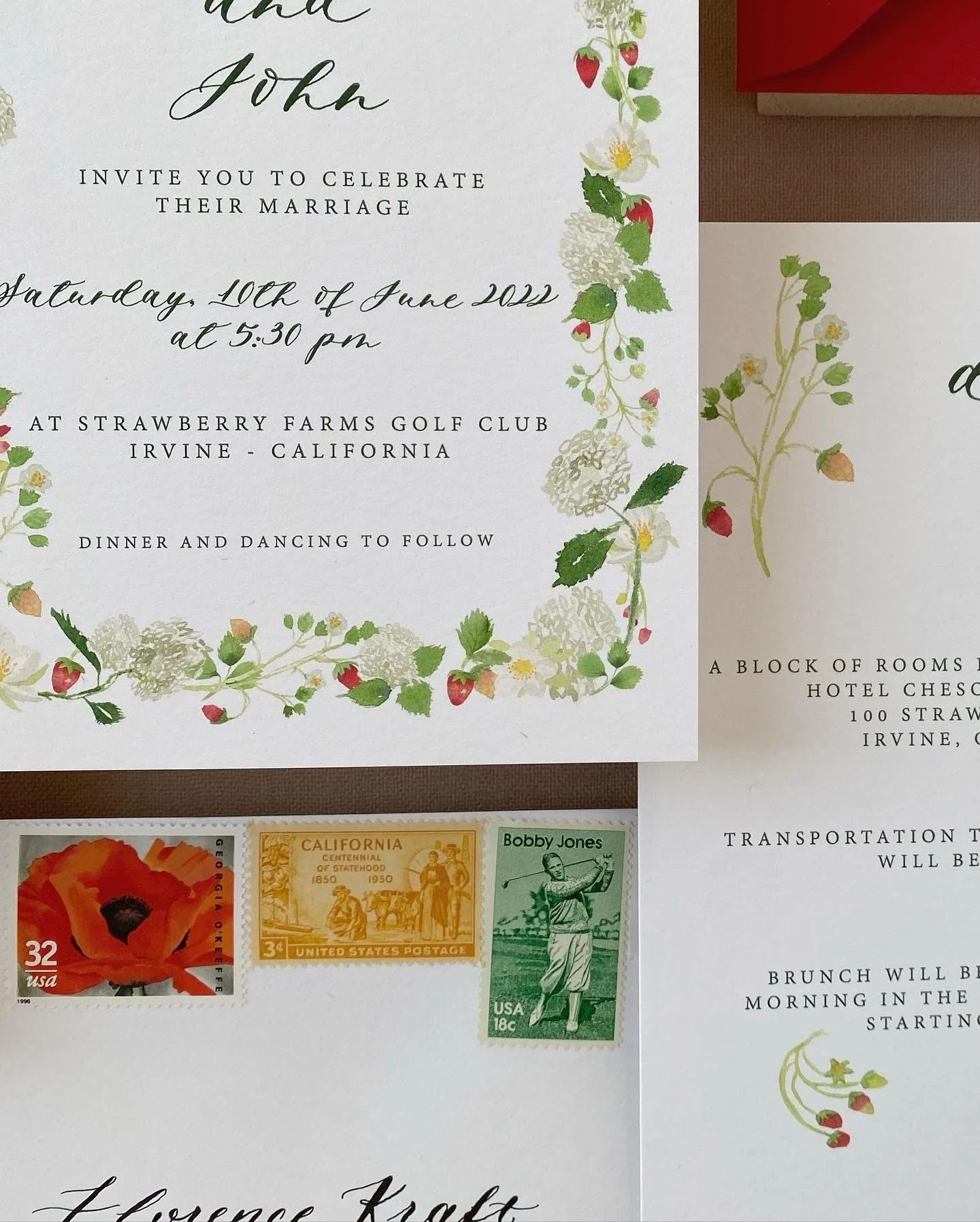 All about vintage stamps for your wedding invitations Priscilla Basilio Design Studio
